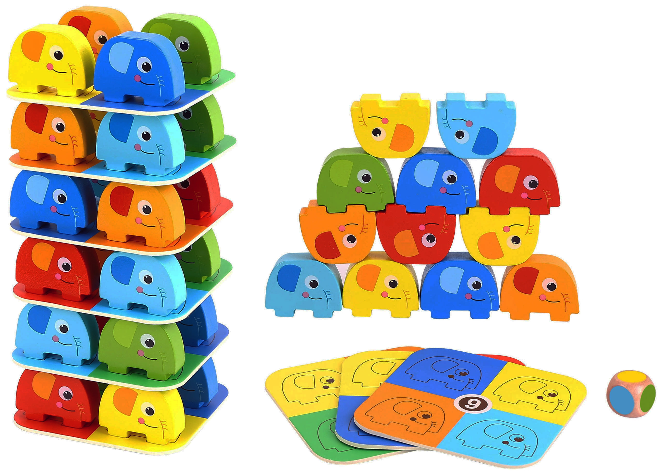 WOOPIE GREEN Elephant on Elephant FSC Arcade Game - Slika 8