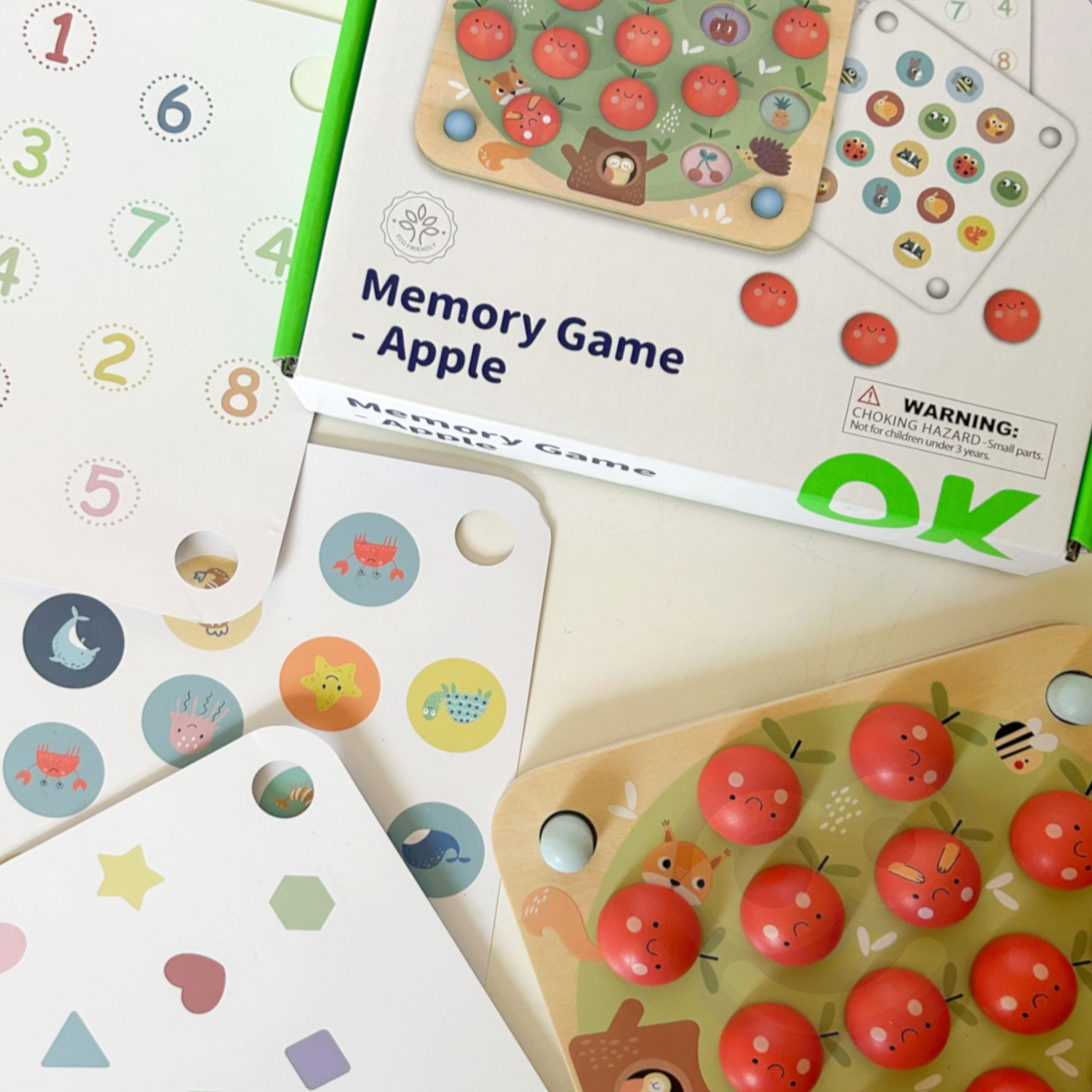 TOOKY TOY Memory Apple Memory Game - Slika 4