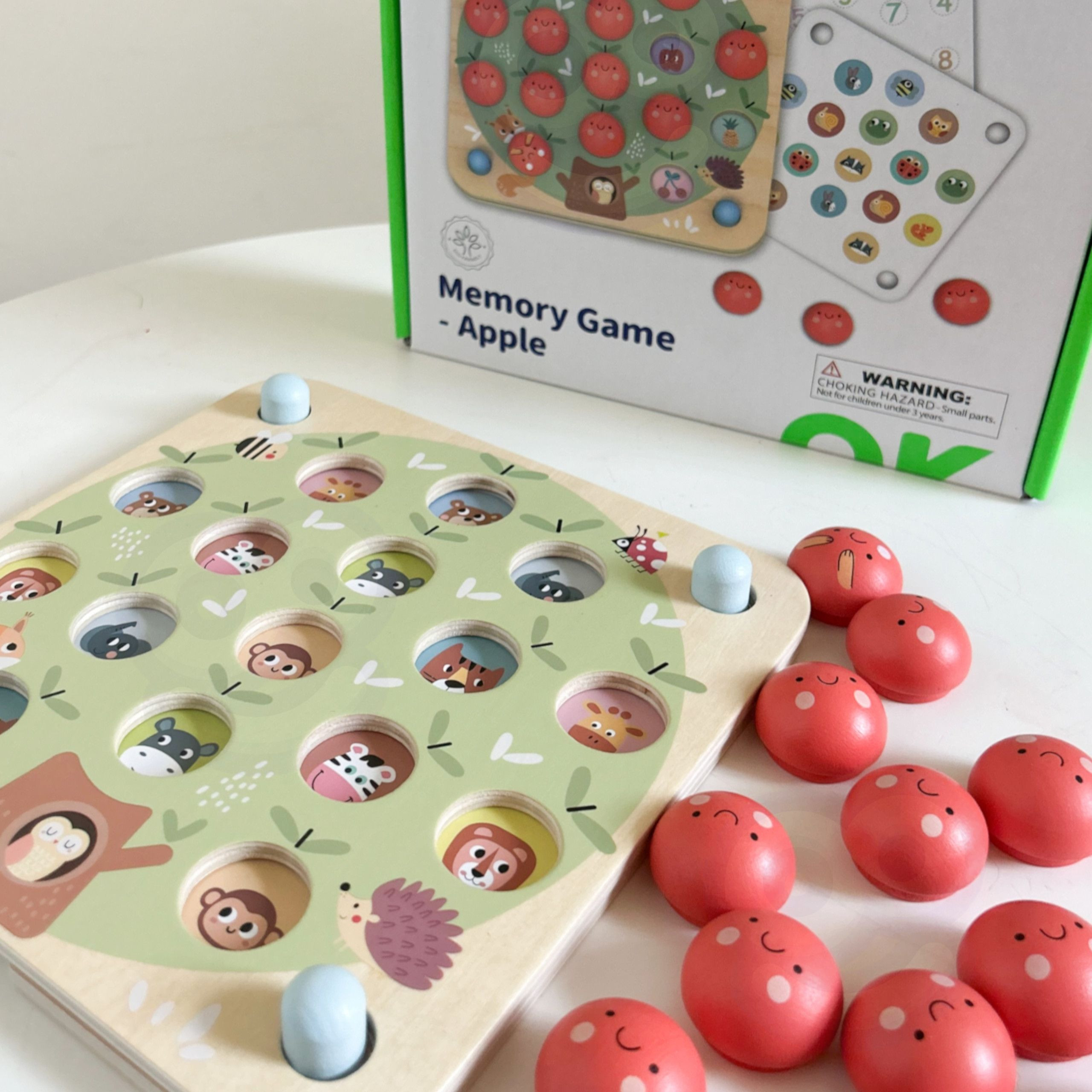 TOOKY TOY Memory Apple Memory Game - Slika 5
