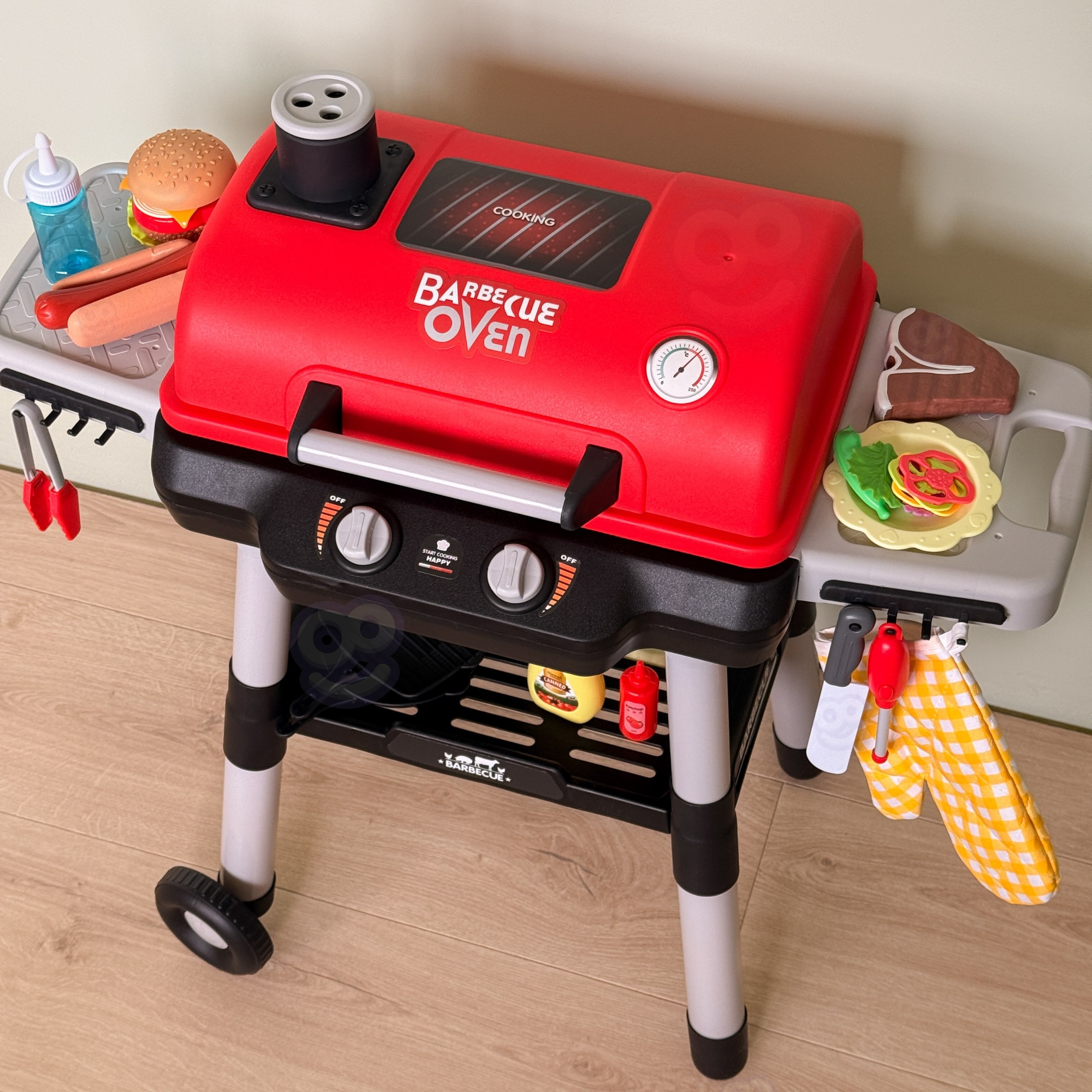 WOOPIE Grill Barbecue Garden Kitchen Interactive LED Set XL 31 pcs. - Slika 7