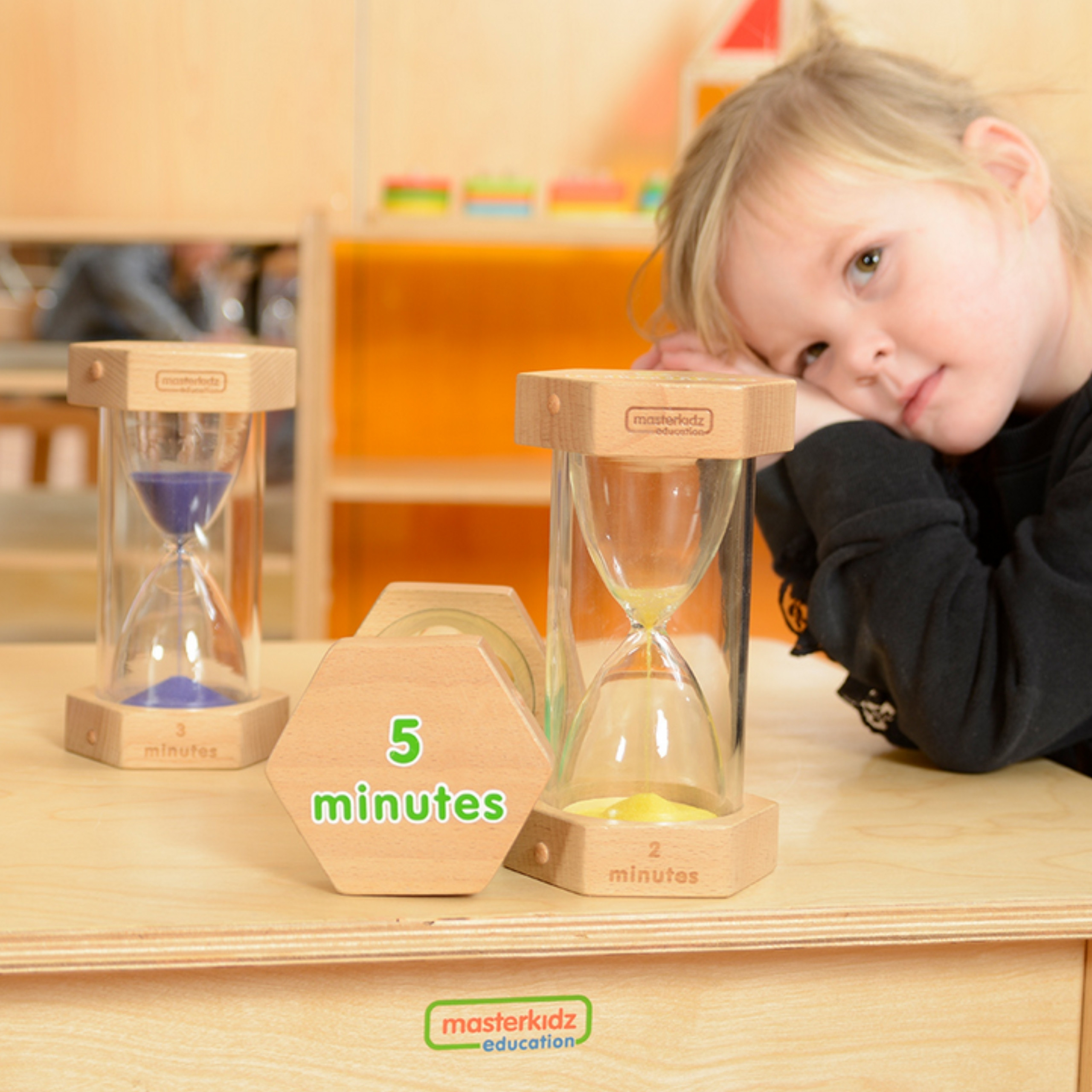 MASTERKIDZ Hourglass Set - Learning About Time - Slika 2