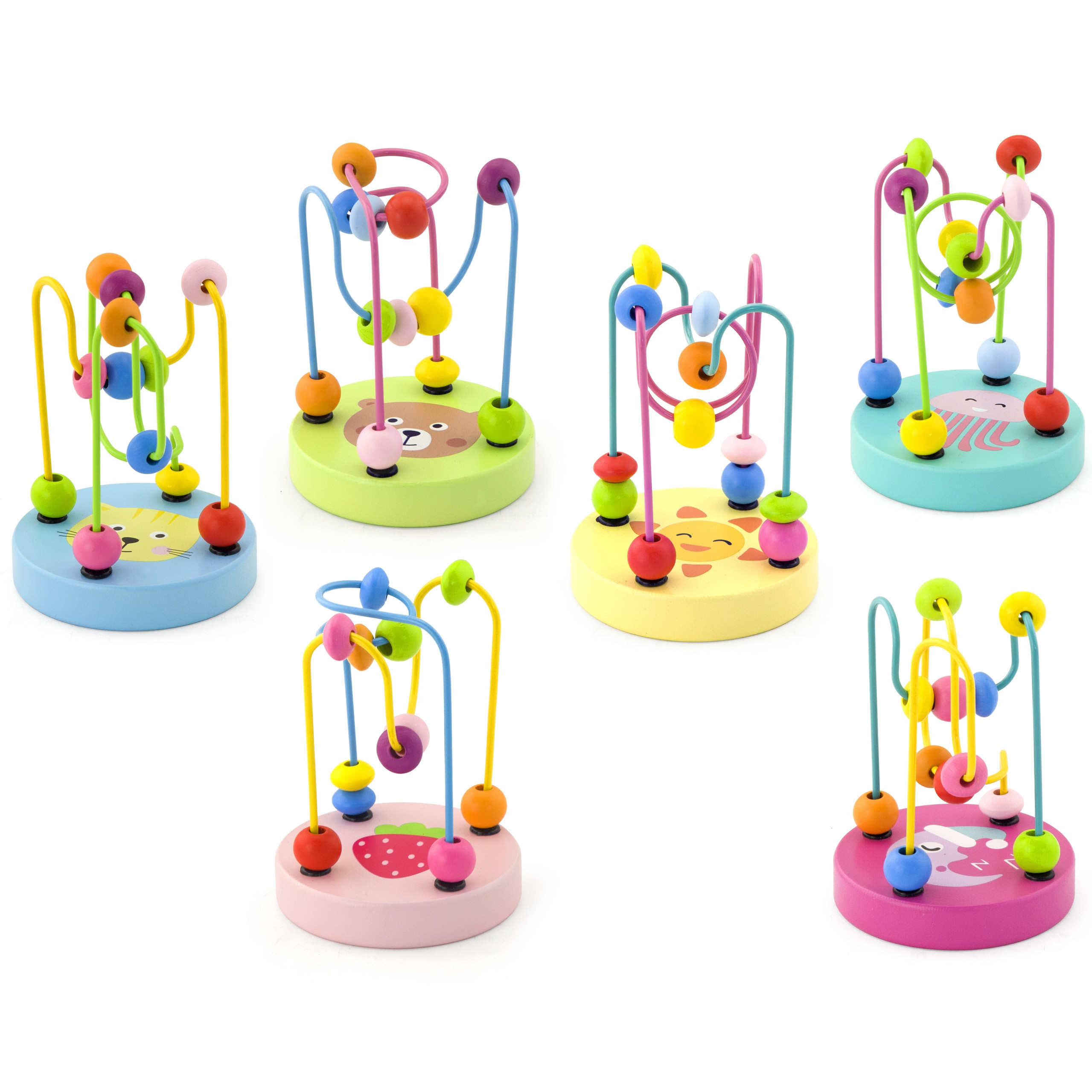 VIGA Wooden Handy Labyrinth Intertwining Motor Loop 1 pc. - Slika 6