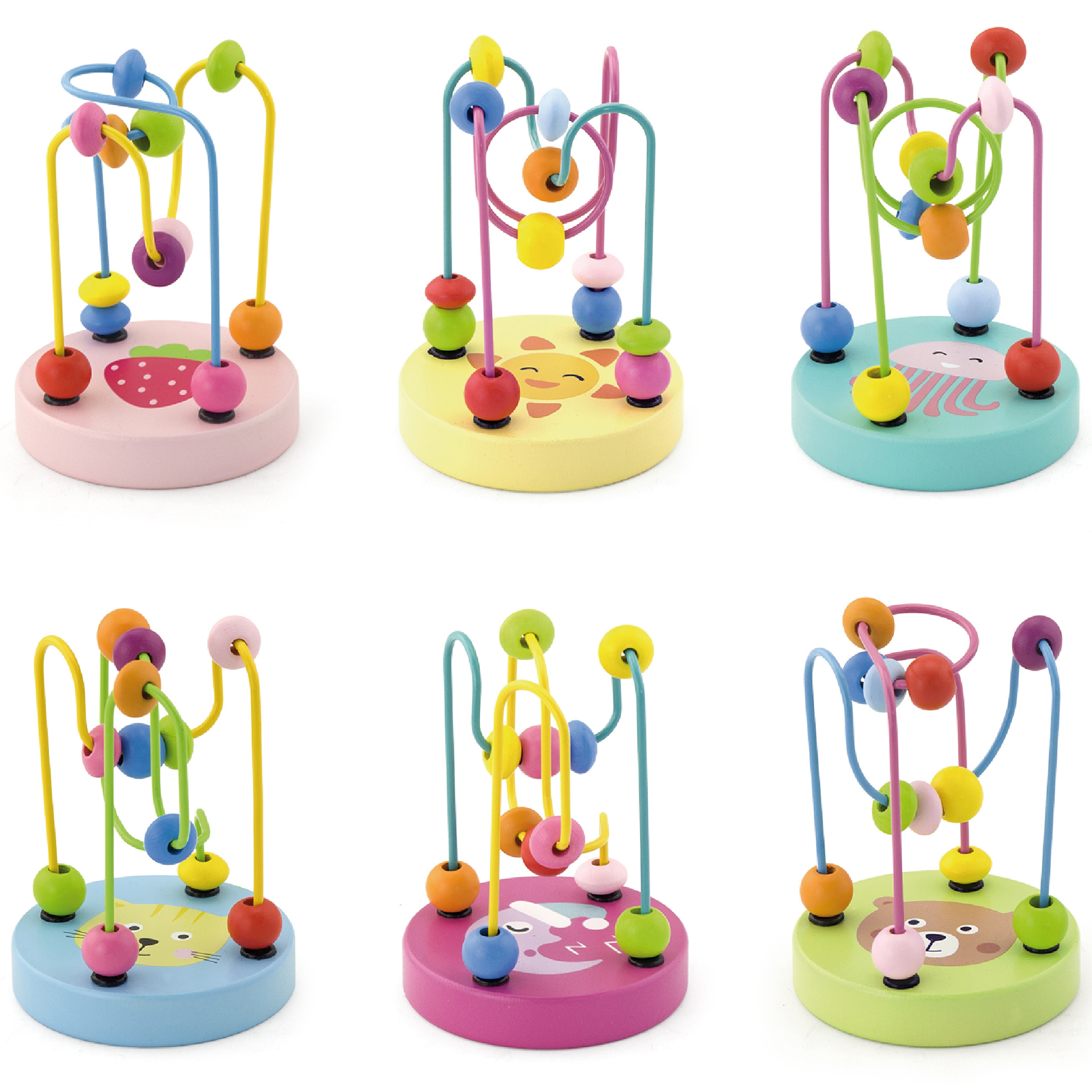 VIGA Wooden Handy Labyrinth Intertwining Motor Loop 1 pc. - Slika 7