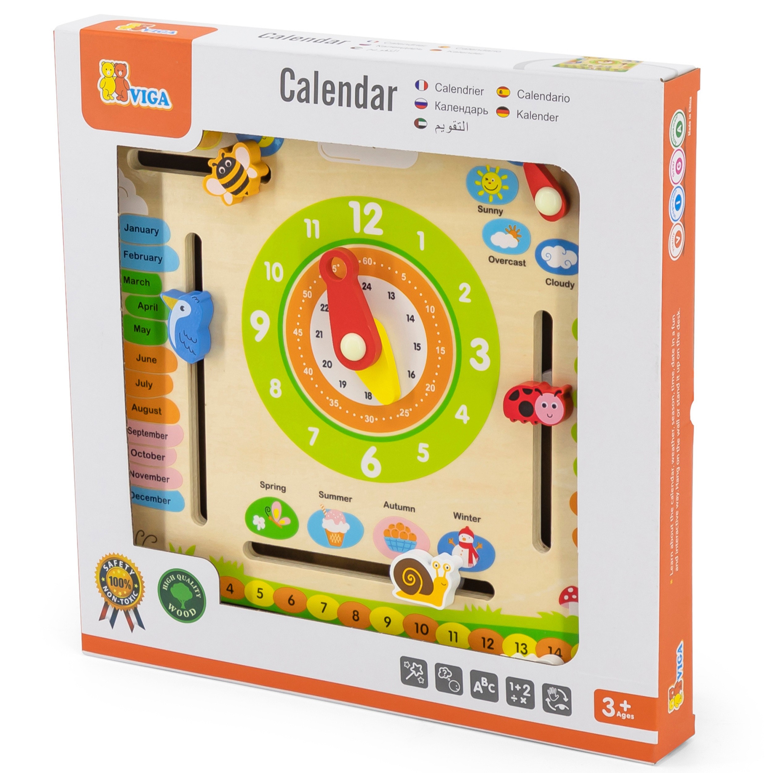 VIGA Educational Calendar Learning English - Slika 7