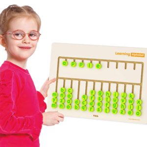 Viga Toys Alphabet Learning Sensory Board