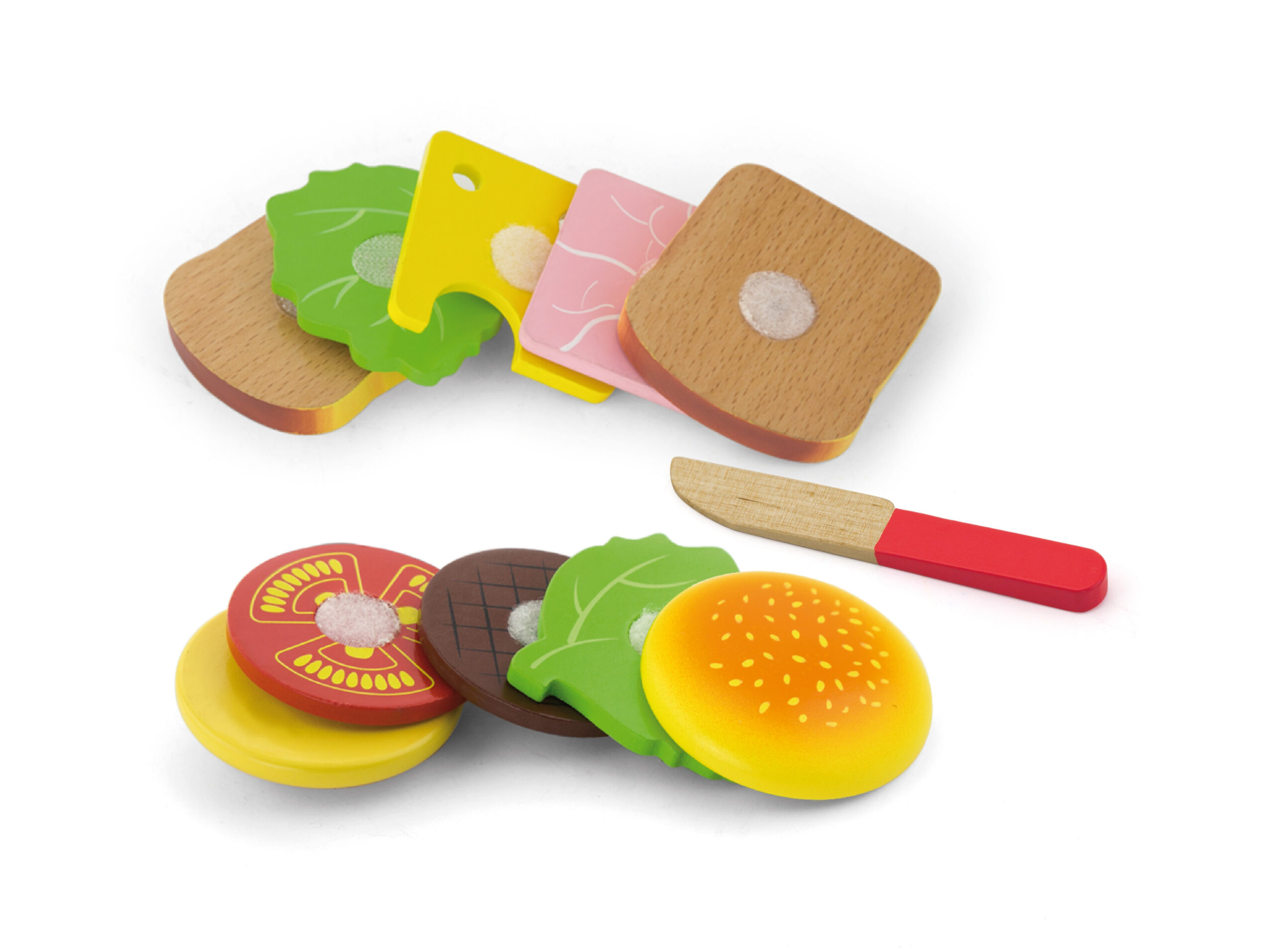 Viga Hamburger and Sandwich Chopping Set - Slika 7