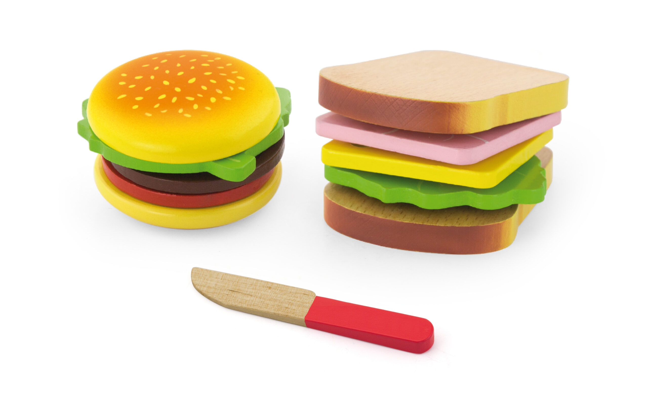 Viga Hamburger and Sandwich Chopping Set - Slika 8