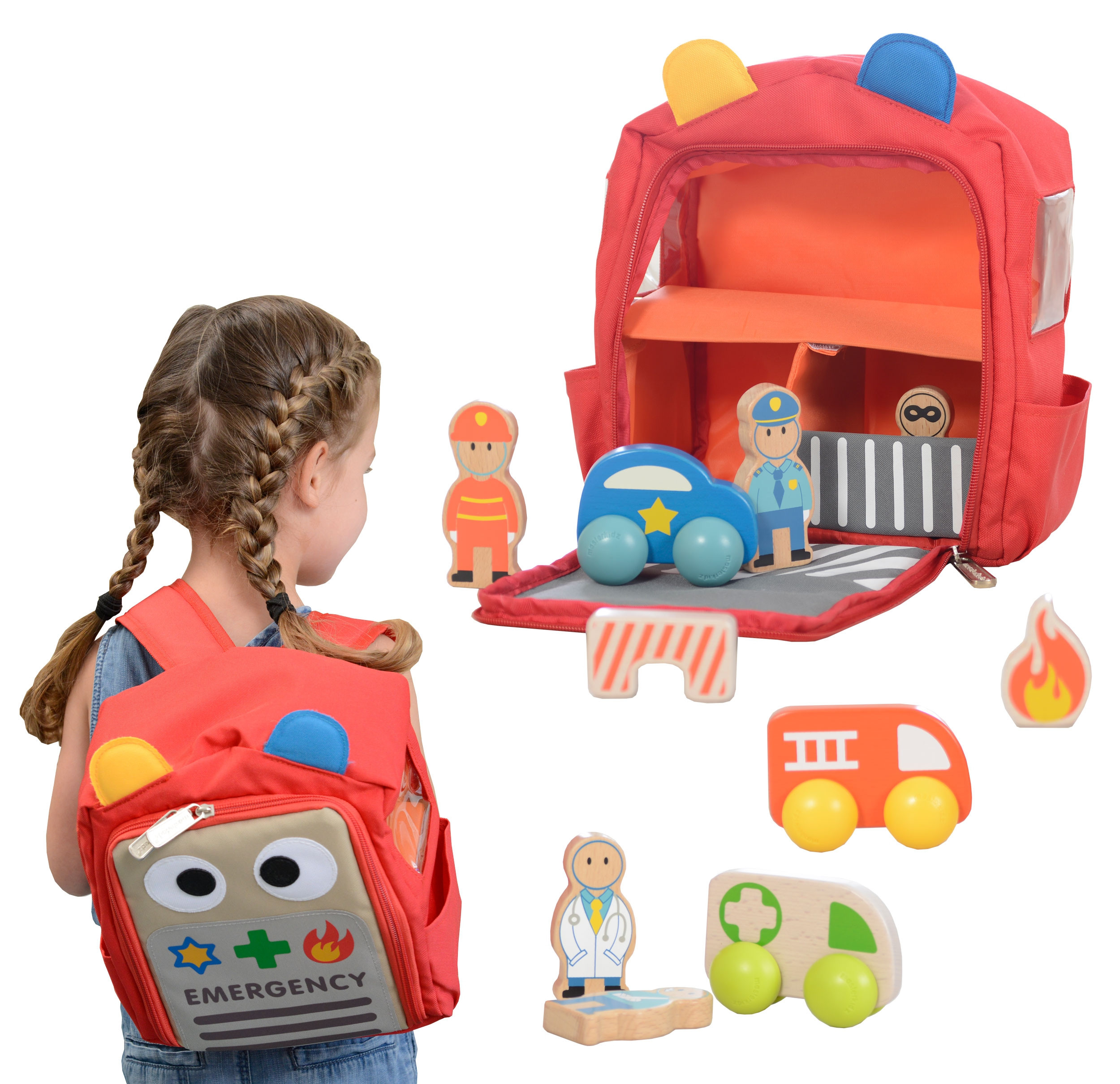 MASTERKIDZ Backpack Safety Rescue Center