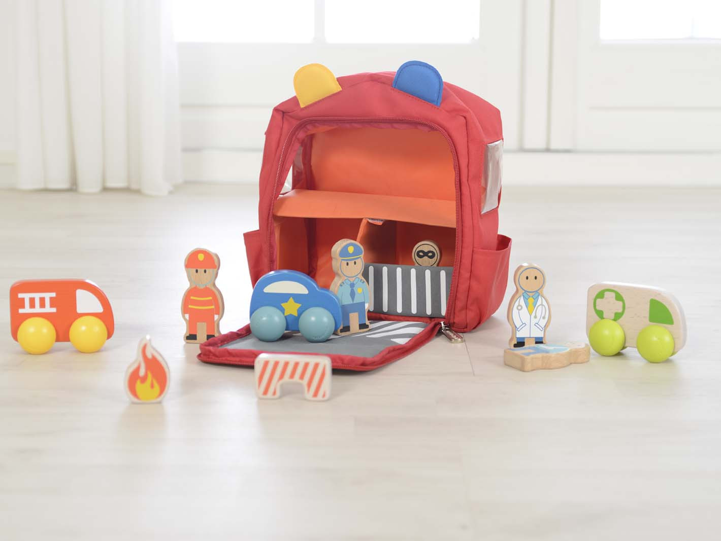 MASTERKIDZ Backpack Safety Rescue Center - Slika 3