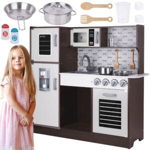 TOOKY TOY Modern Wooden Kitchen Accessories