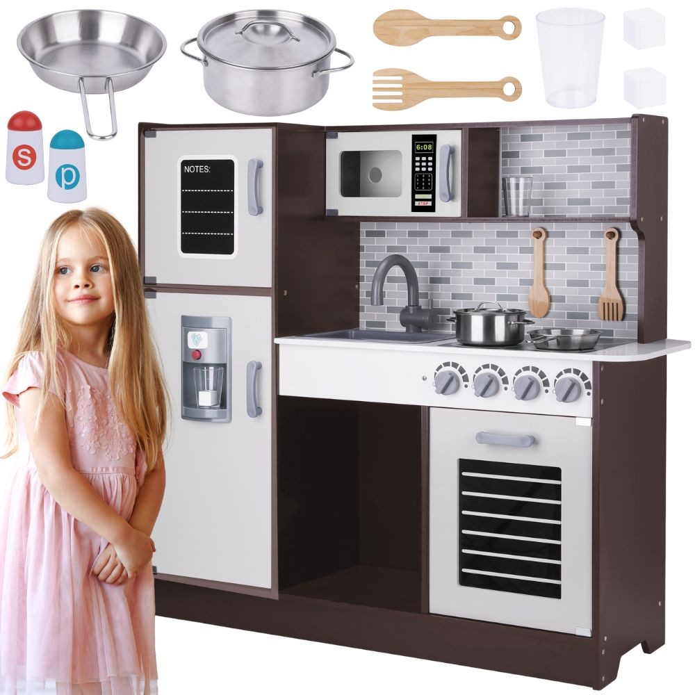 TOOKY TOY Modern Wooden Kitchen Accessories