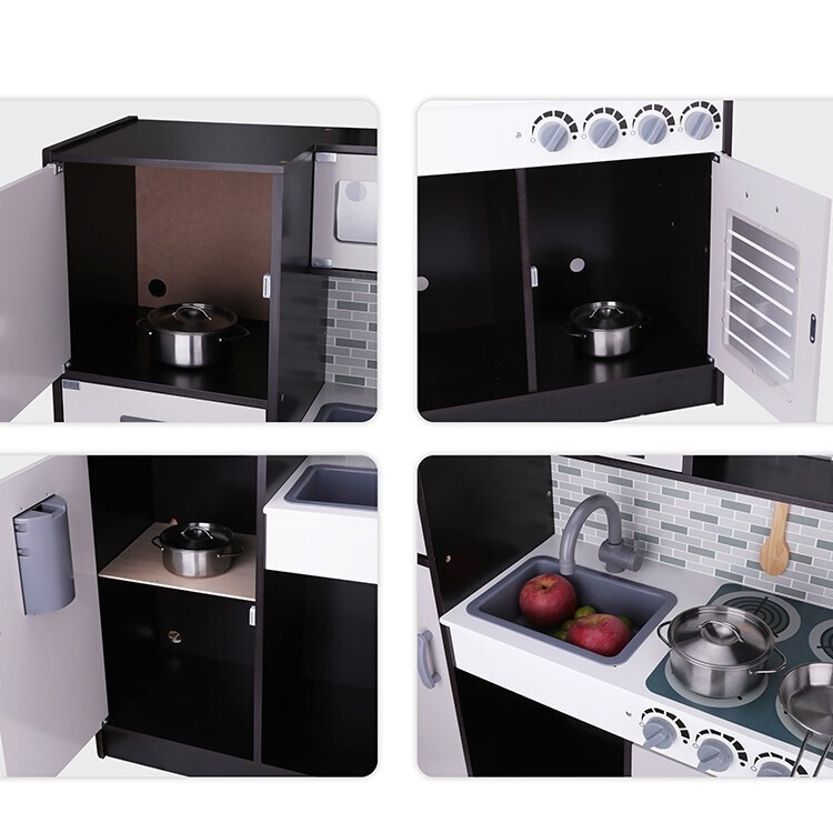 TOOKY TOY Modern Wooden Kitchen Accessories - Slika 7