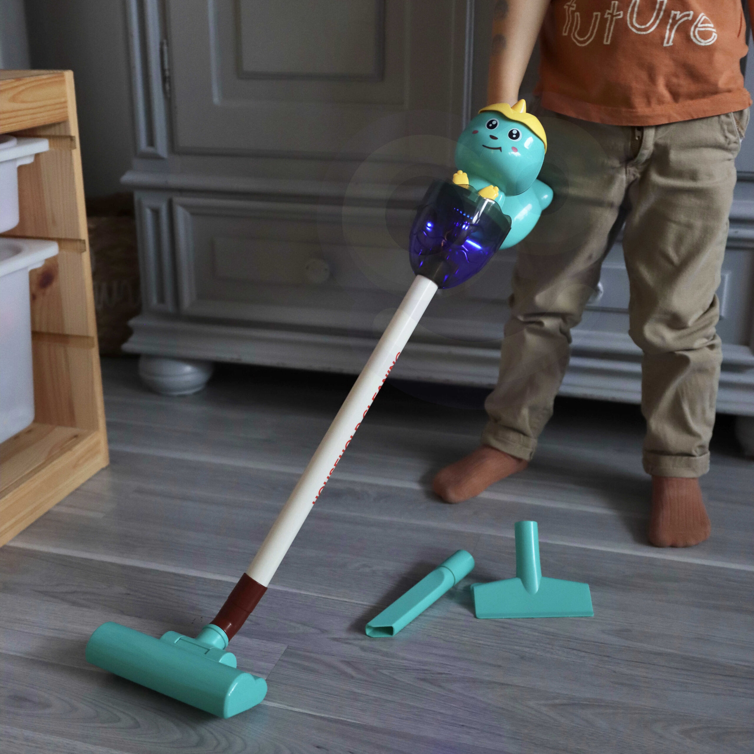 WOOPIE interaktivni Dino usisavač 3u1 Suction Function Light Sound - Slika 4