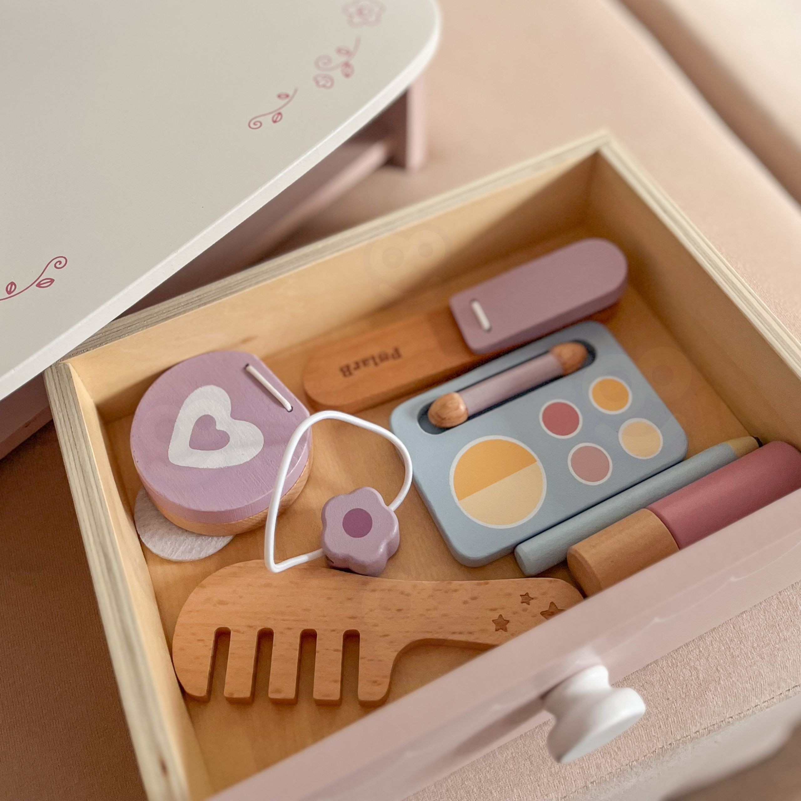 Viga Wooden Dressing Table with Accessories Little Princess Corner - Slika 6