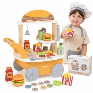 VIGA Mini Hamburger Shop – Creative Role Play