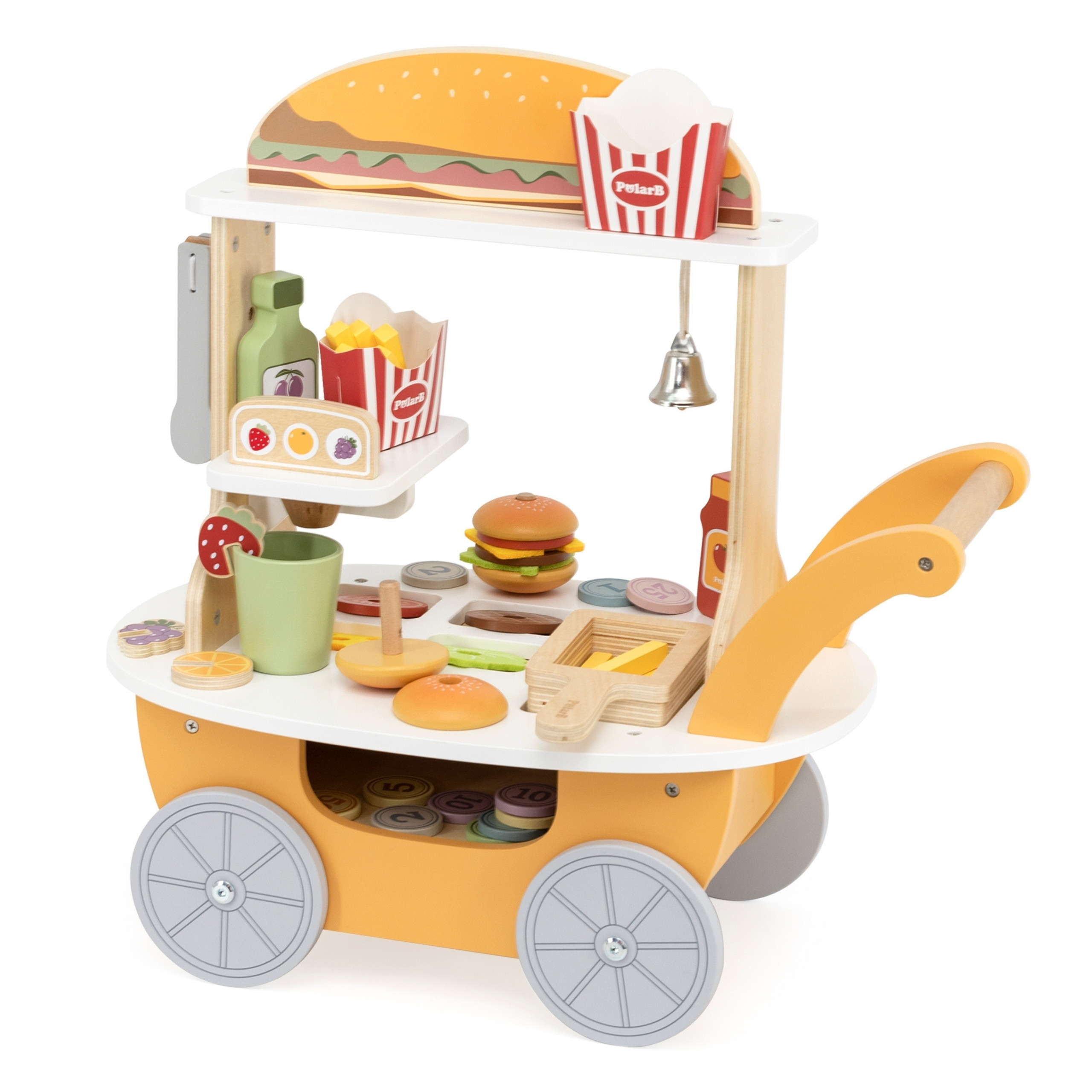VIGA Mini Hamburger Shop – Creative Role Play - Slika 5