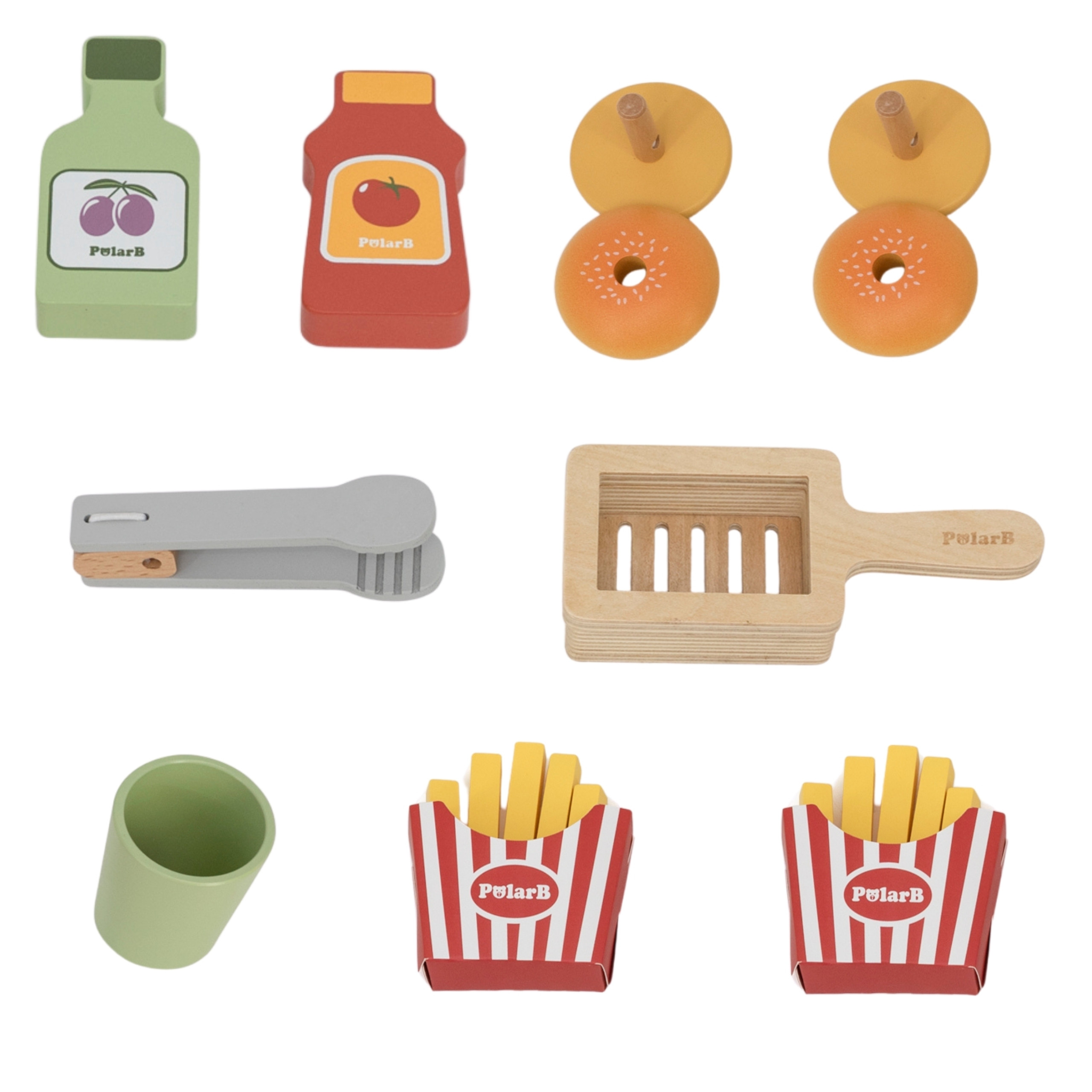 VIGA Mini Hamburger Shop – Creative Role Play - Slika 6