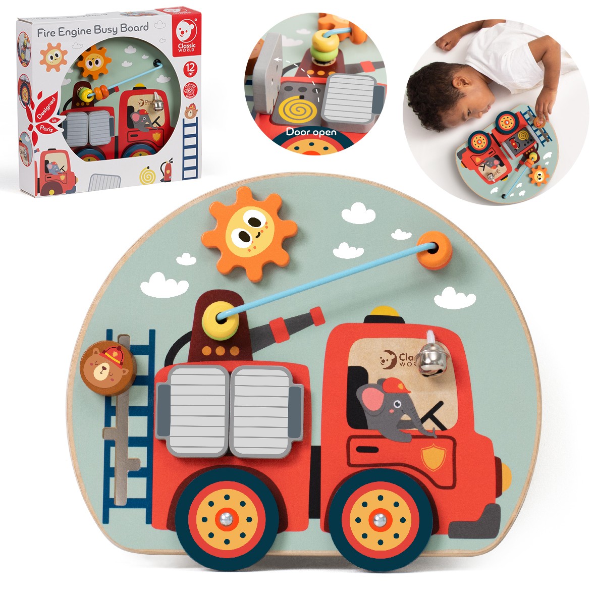CLASSIC WORLD 6-in-1 Multifunctional Manipulation Board Guard