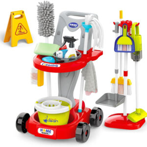 WOOPIE XXL set za čišćenje 3u1 Trolley 29 dijelova Red