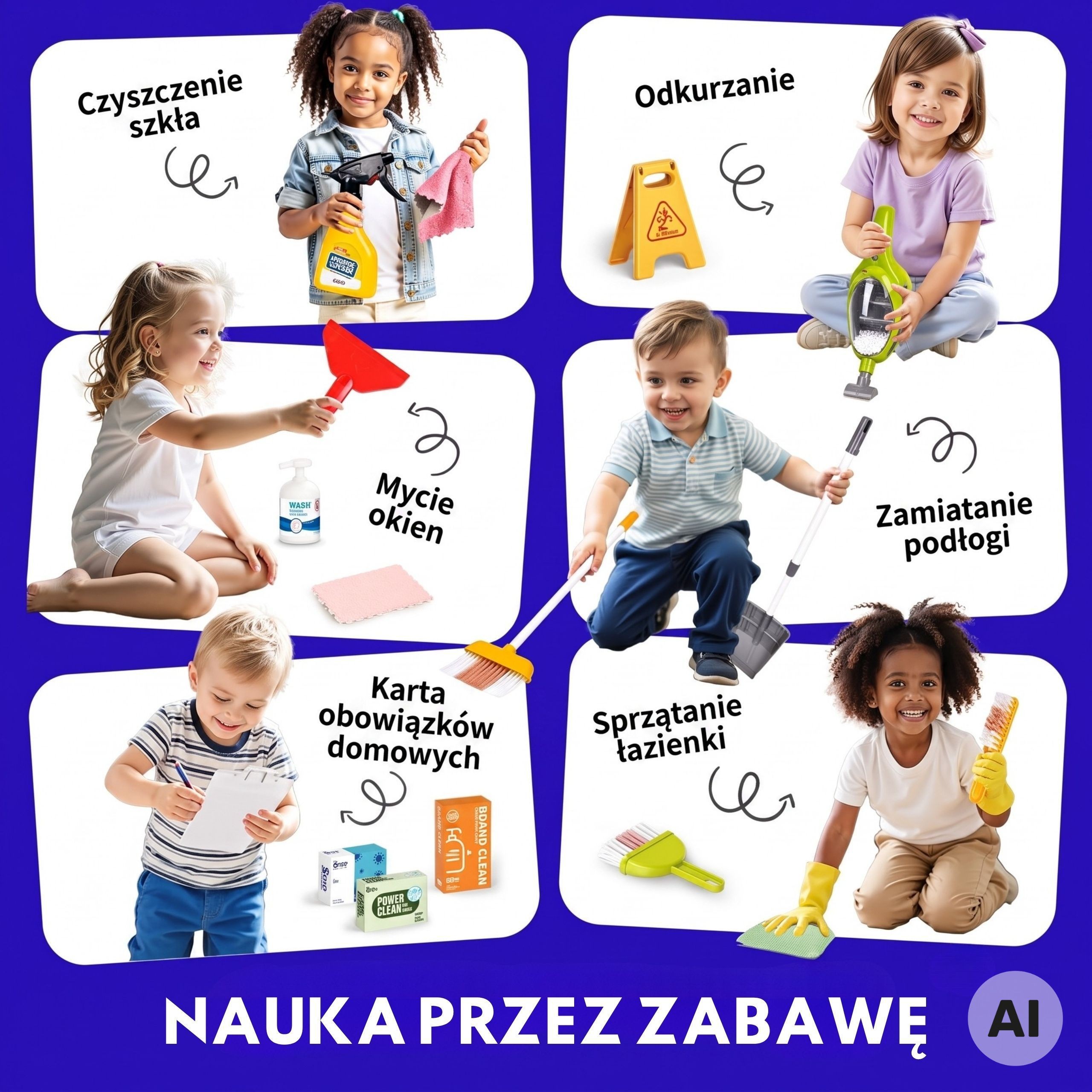 Woopie set za igru kućanskih poslova – 22 dijelova - Slika 2