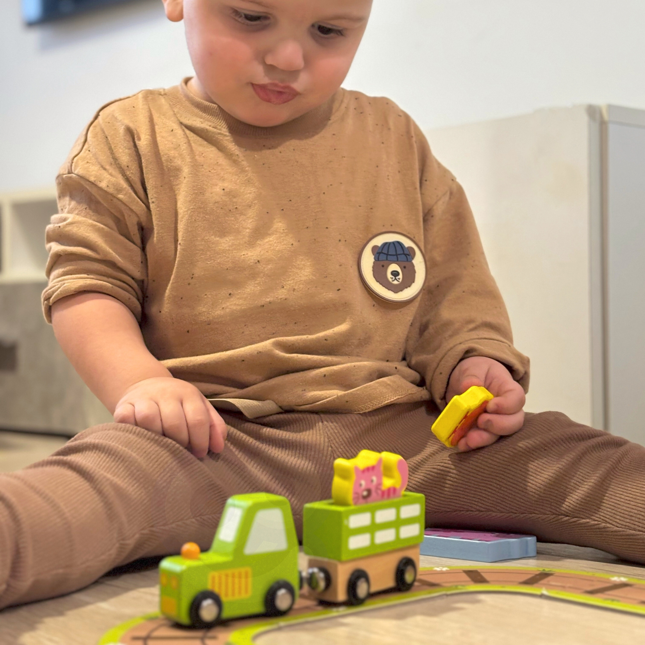 TOOKY TOY Wooden Farm in a Suitcase Figures Vehicles - Slika 3