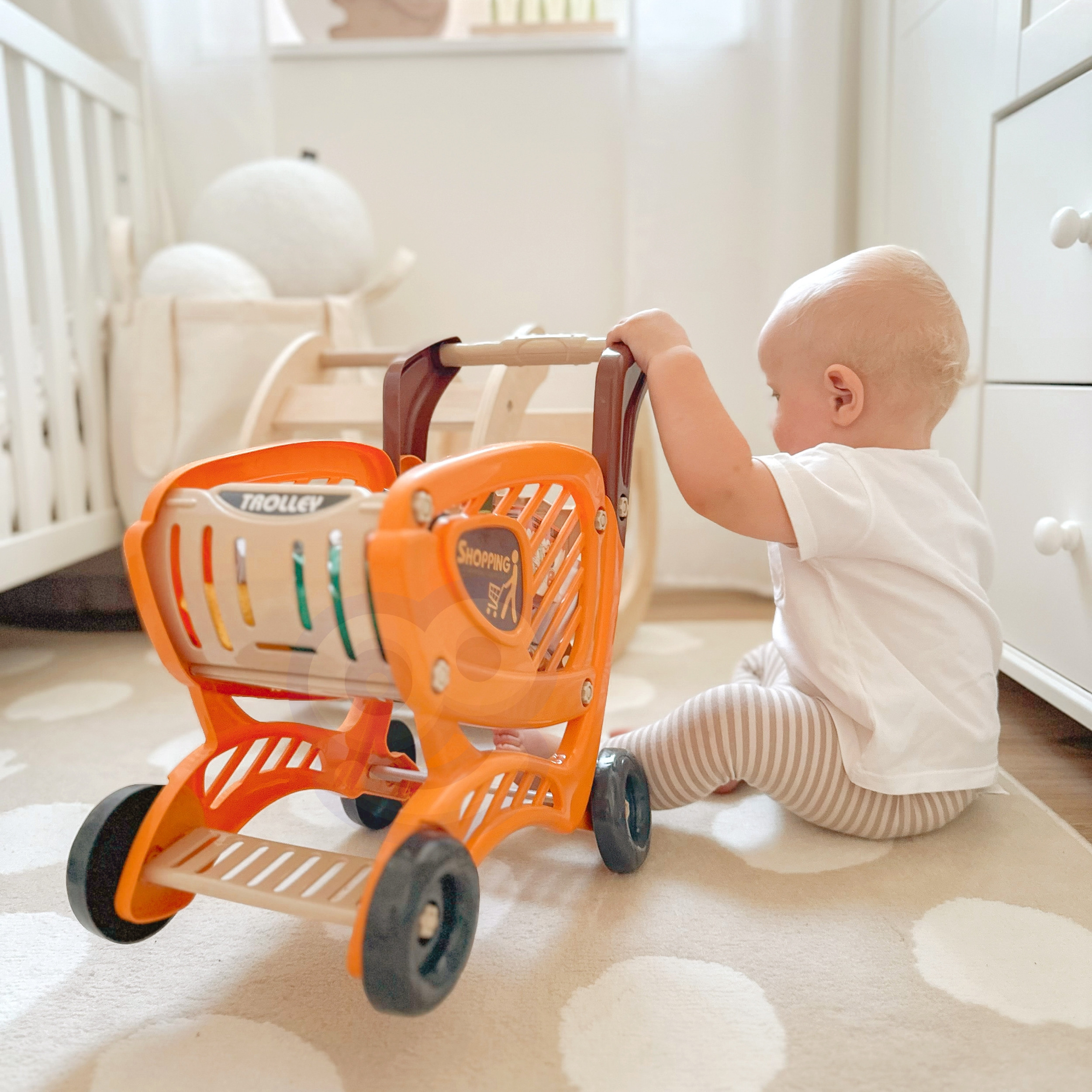 WOOPIE Shopping Cart for Children Movable Parts + 42 Accs. - Slika 2