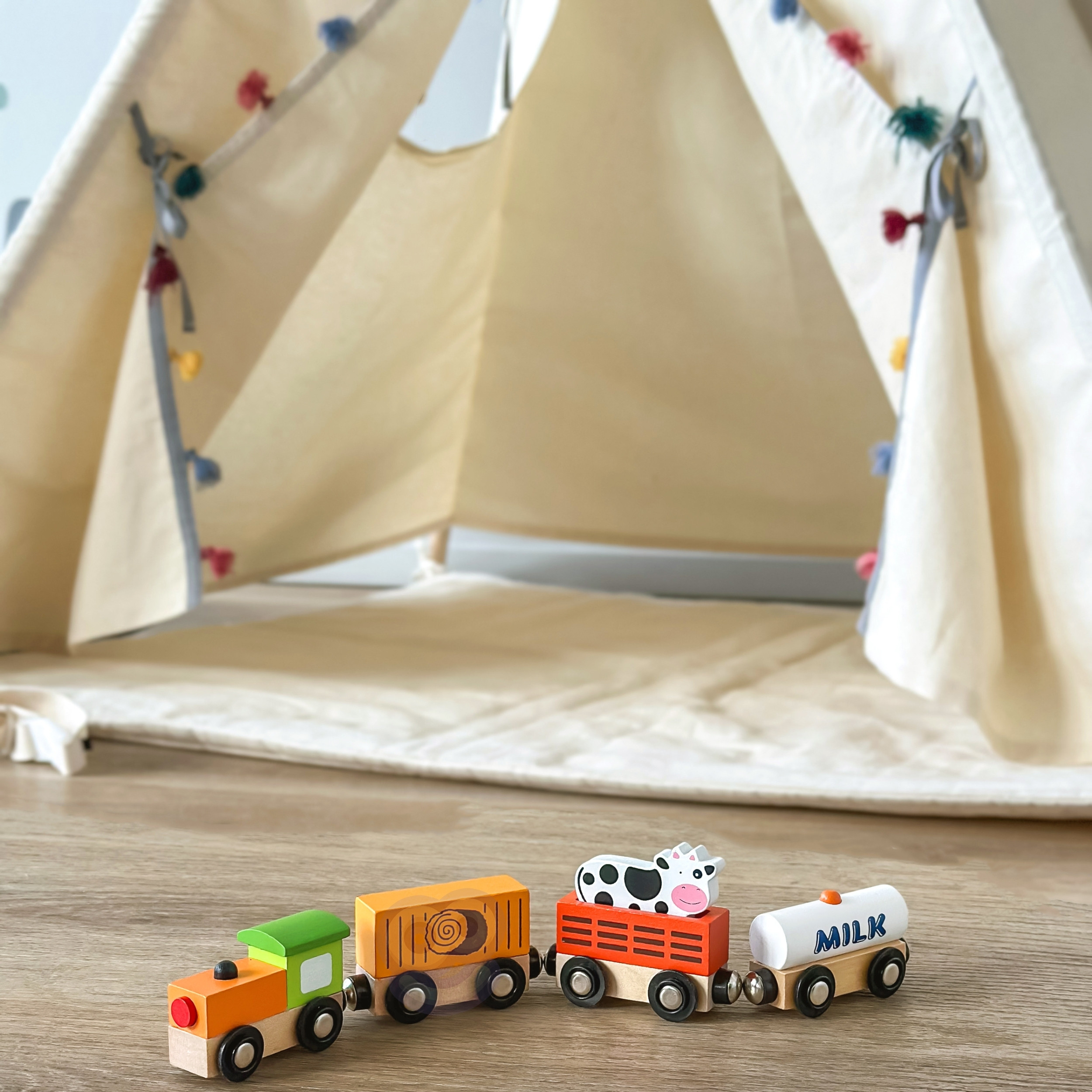 VIGA Set of accessories for the train - agricultural train - Slika 5