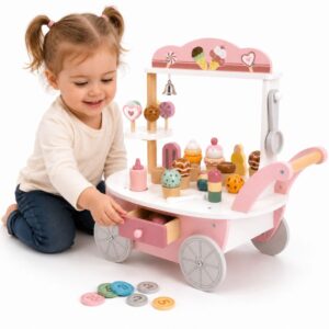 Viga Toys set slastičarnice sa sladoledom