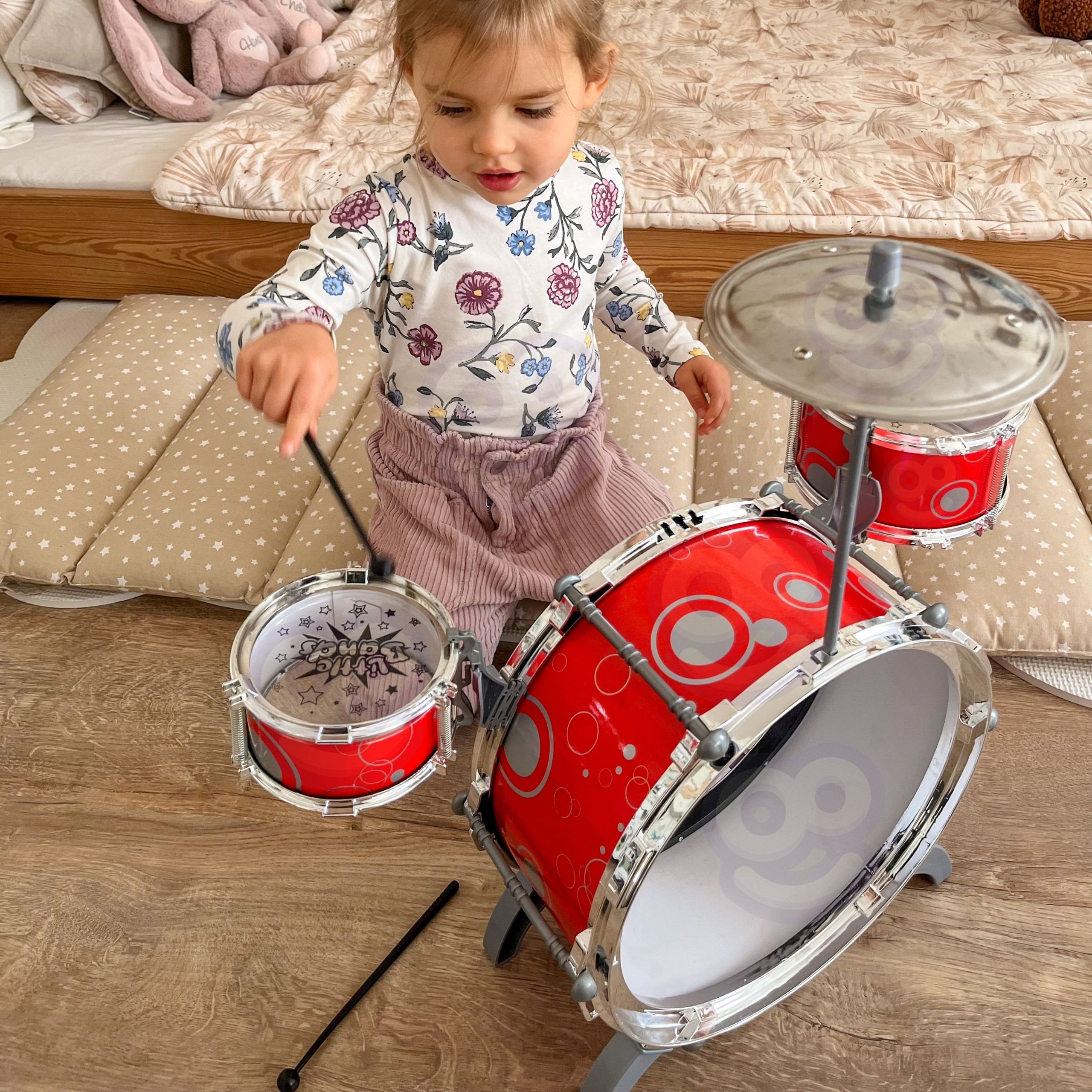 WOOPIE Educational Drum Set for Kids Learning Music - Slika 3