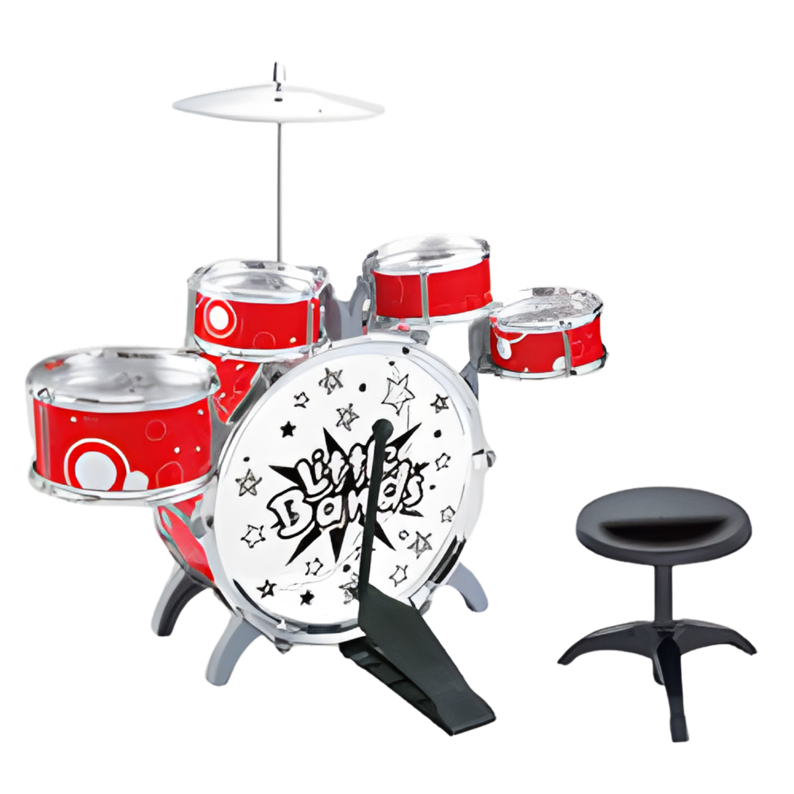 WOOPIE Educational Drum Set for Kids Learning Music - Slika 8