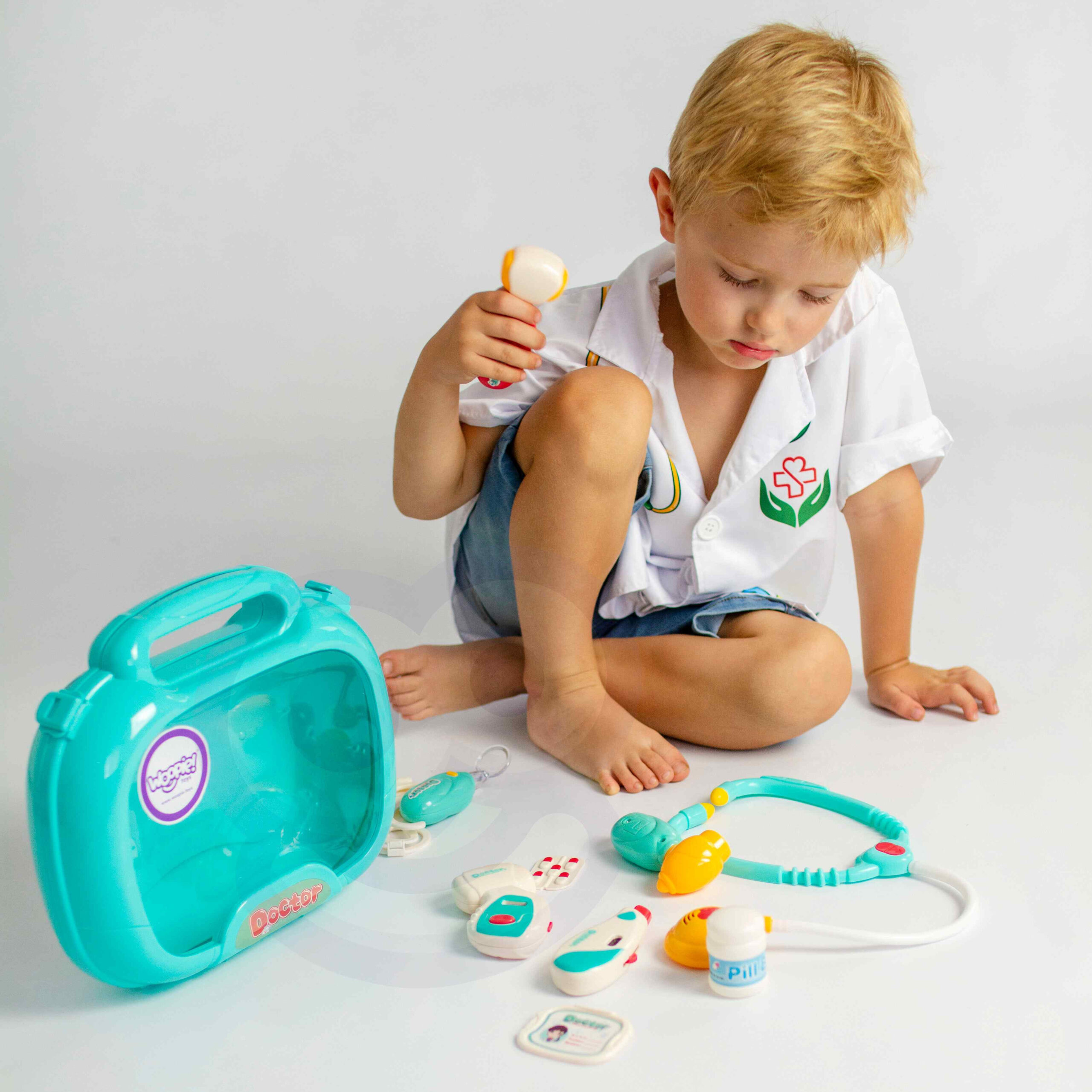 WOOPIE medicinski set Little liječnik liječnik in a Suitcase Light Sound + dodataka - Slika 3