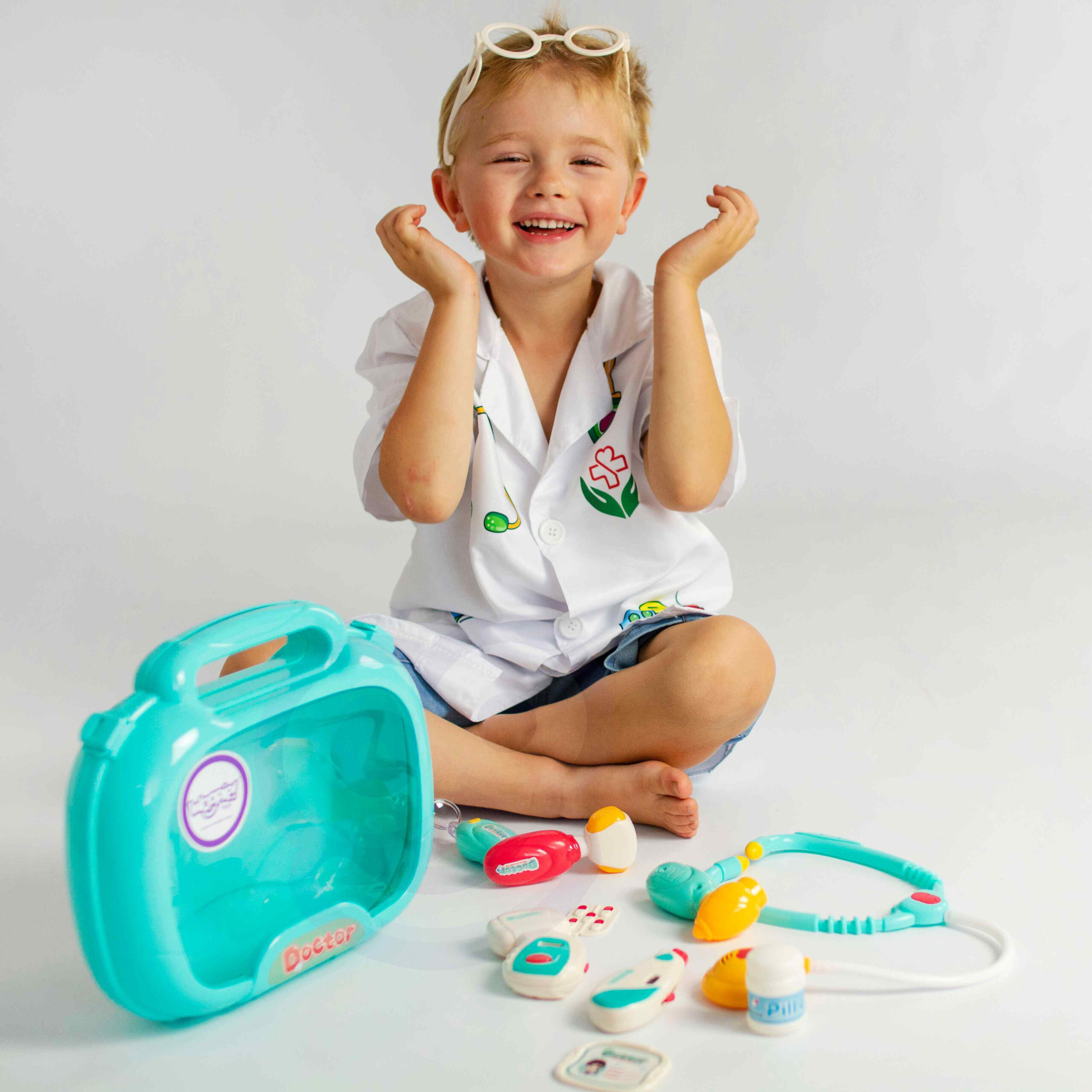 WOOPIE medicinski set Little liječnik liječnik in a Suitcase Light Sound + dodataka - Slika 4