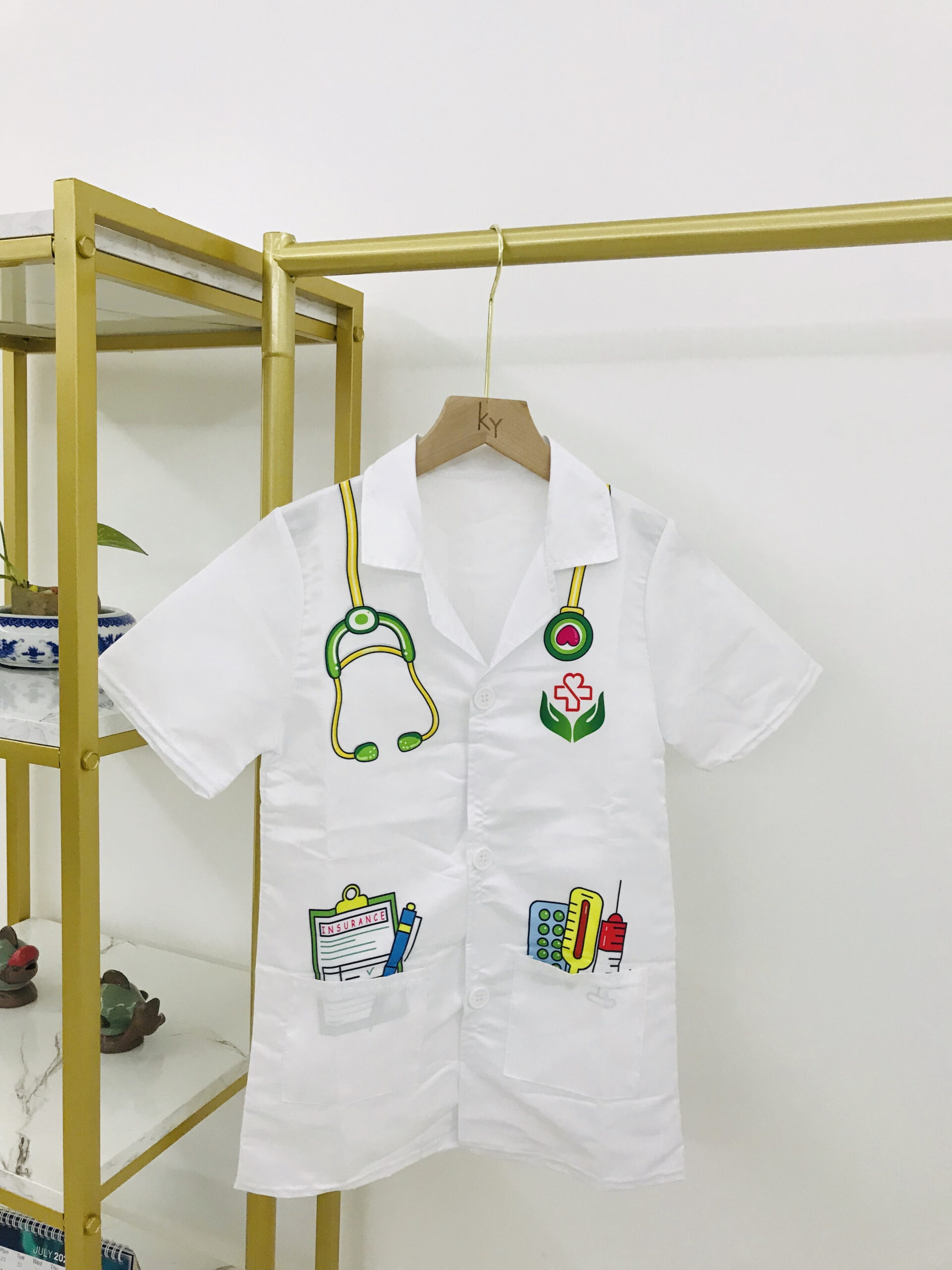 WOOPIE liječnik's Apron Costume za djecu up to approx. 120 cm - Slika 8