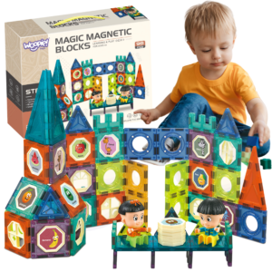WOOPIE magnetske kocke Castle 98 dijelova