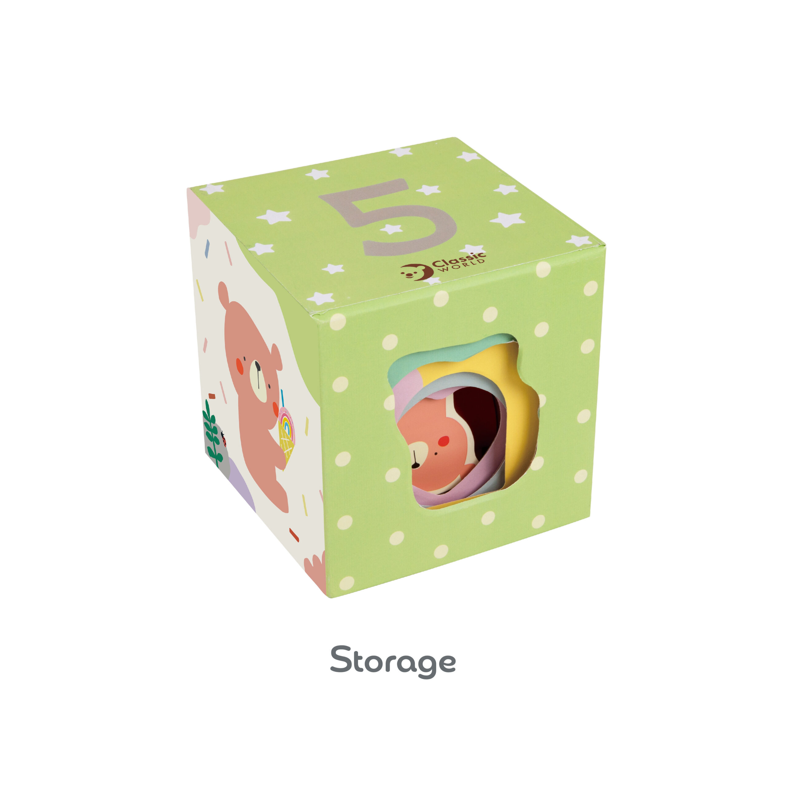 CLASSIC WORLD Puzzle Cubes Box Forest Pyramid 10 pieces FSC - Slika 8