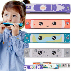 CLASSIC WORLD Wooden Harmonica for Children 1 pc.