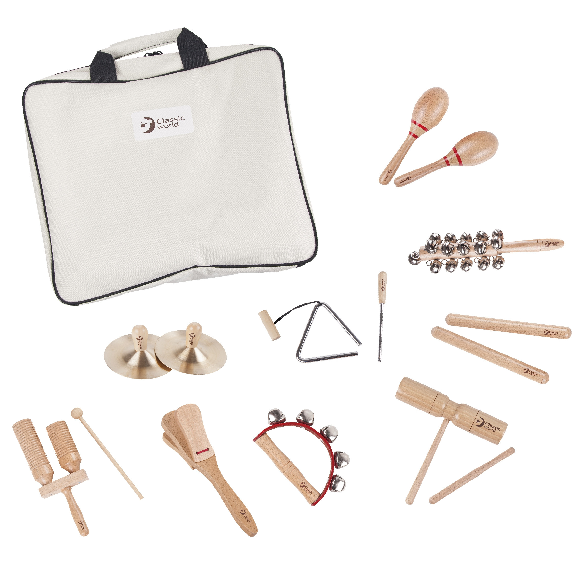 CLASSIC WORLD EDU Musical Instrument Set with 9 Accessories