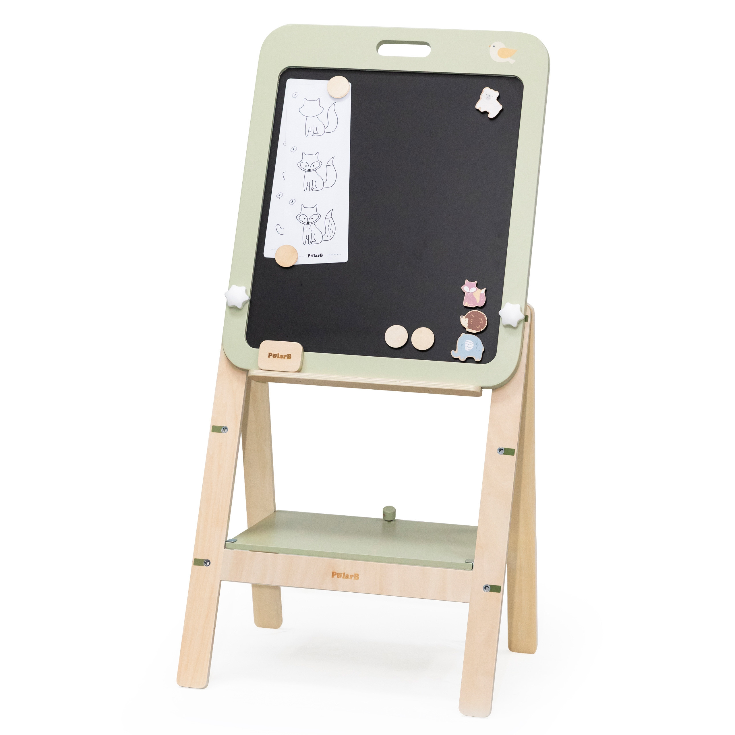 VIGA PolarB Growing drveni magnetski Dry-Erase Chalkboard - Slika 6