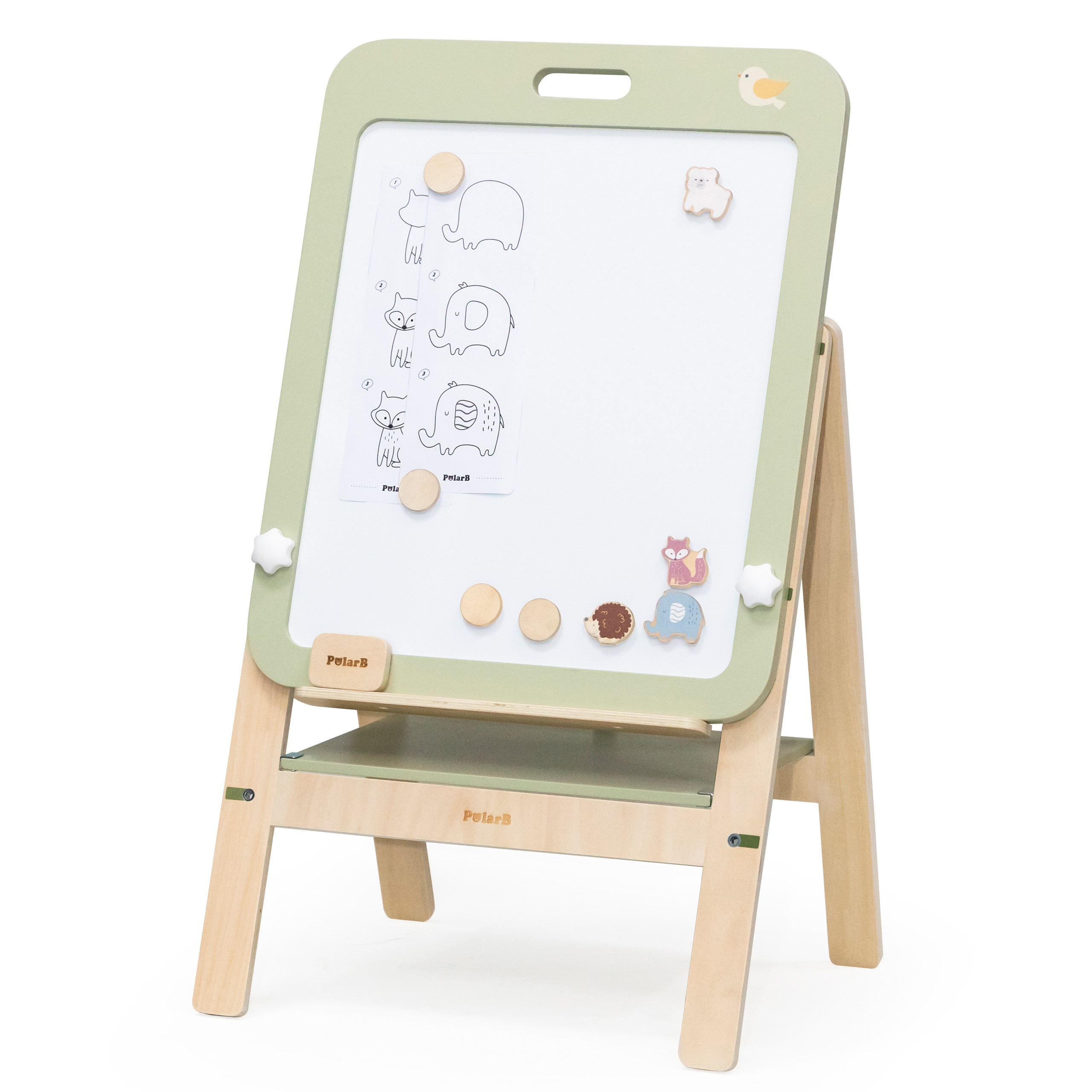 VIGA PolarB Growing drveni magnetski Dry-Erase Chalkboard - Slika 7