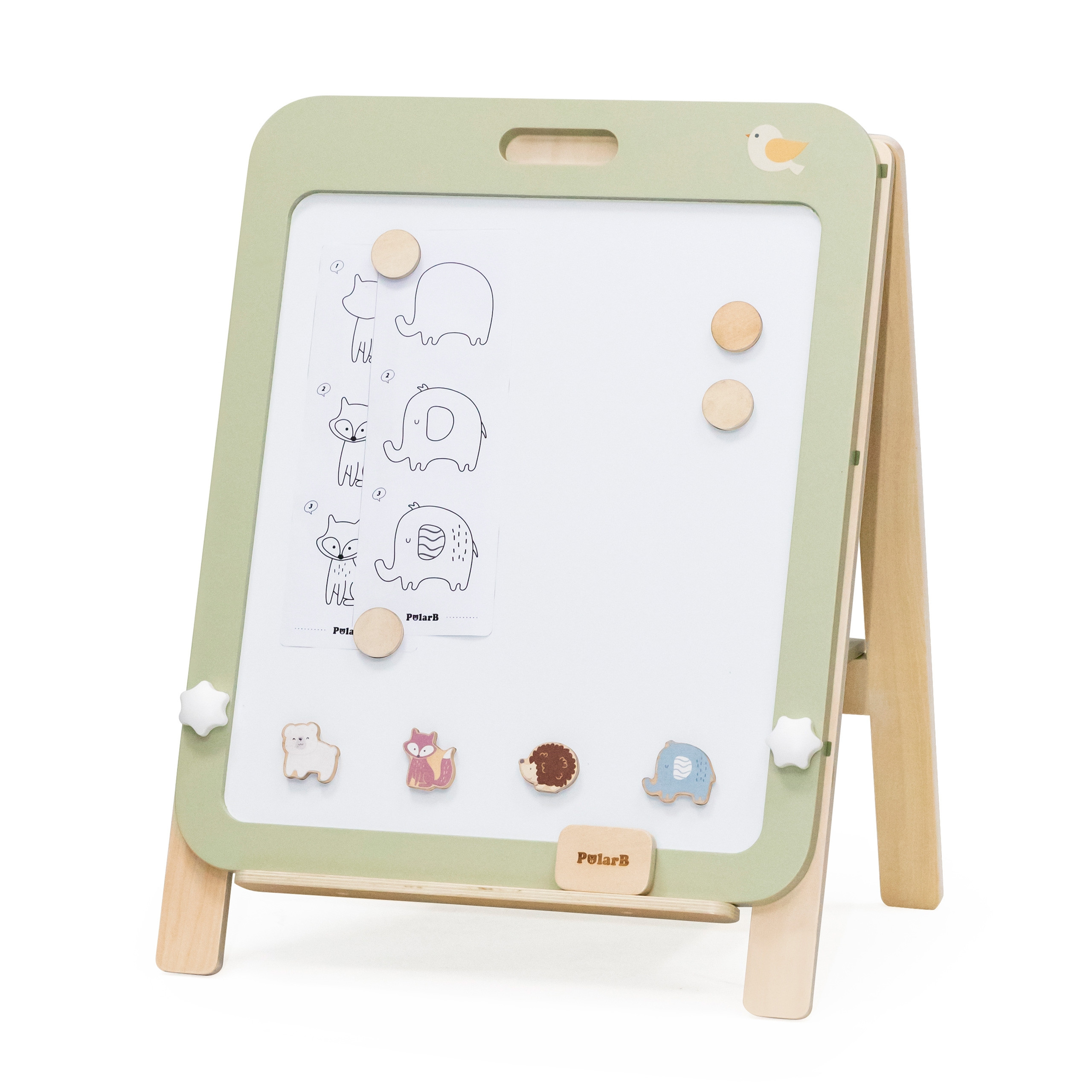 VIGA PolarB Growing drveni magnetski Dry-Erase Chalkboard - Slika 8