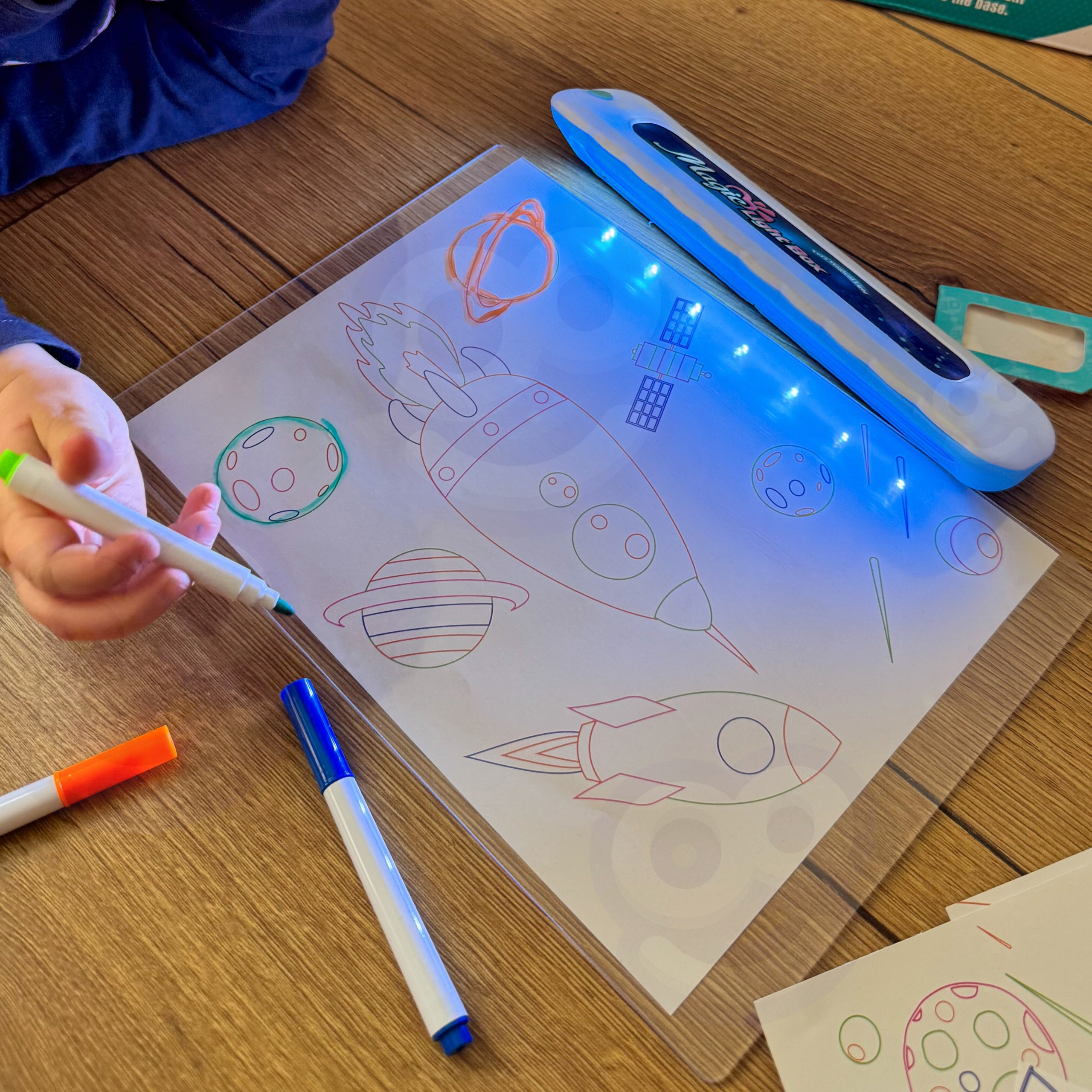 WOOPIE Magic 3D LED ploča za crtanje - Slika 4