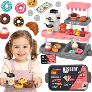 WOOPIE Cafe Confectionery Children’s Shop Cash Register Express Sound