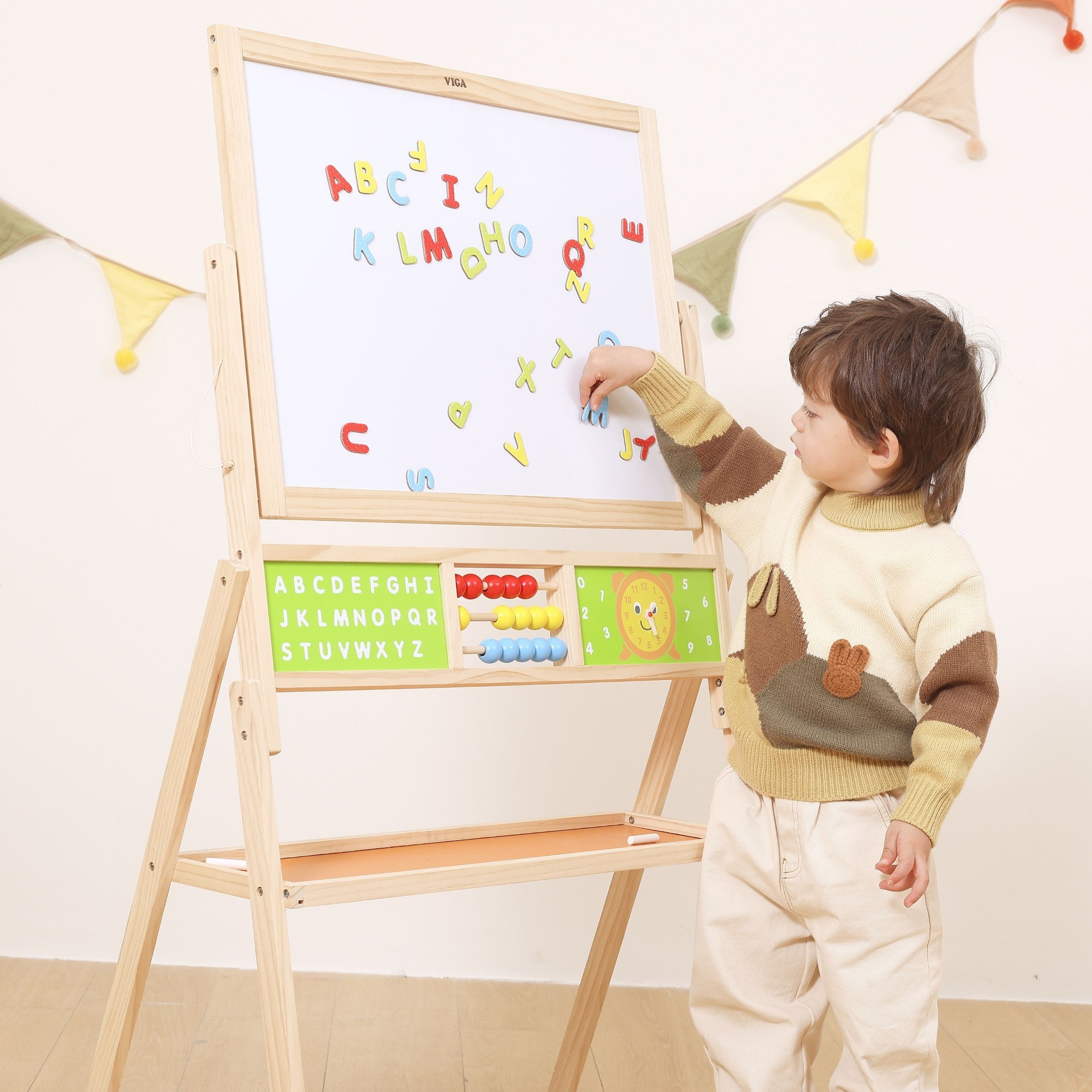 VIGA Large Educational Board 2 in 1 - Slika 6