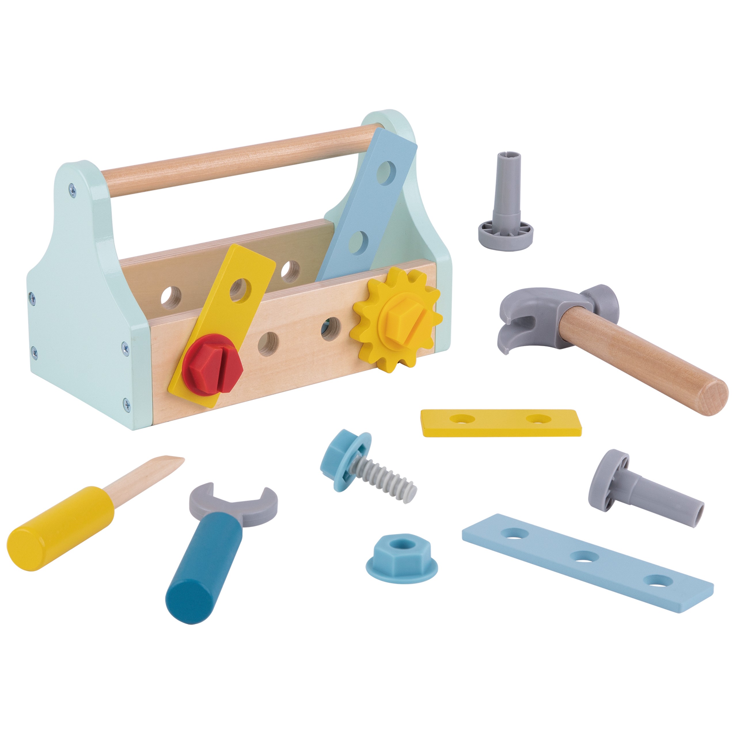 TOOKY TOY Wooden Tool Box Set 18 pcs. - Slika 6