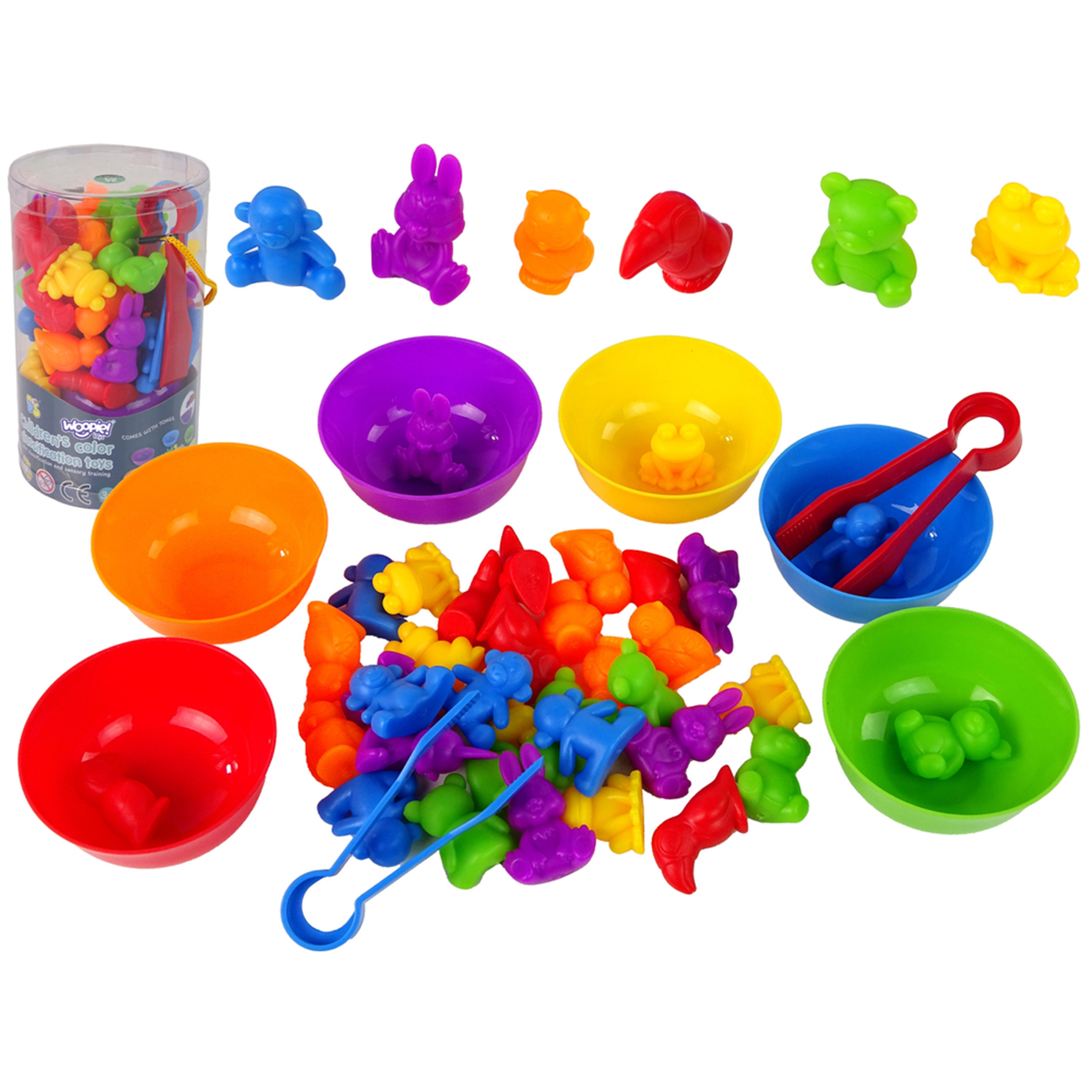 WOOPIE Montessori Egg Puzzle - Match Shapes and Colors - Slika 5