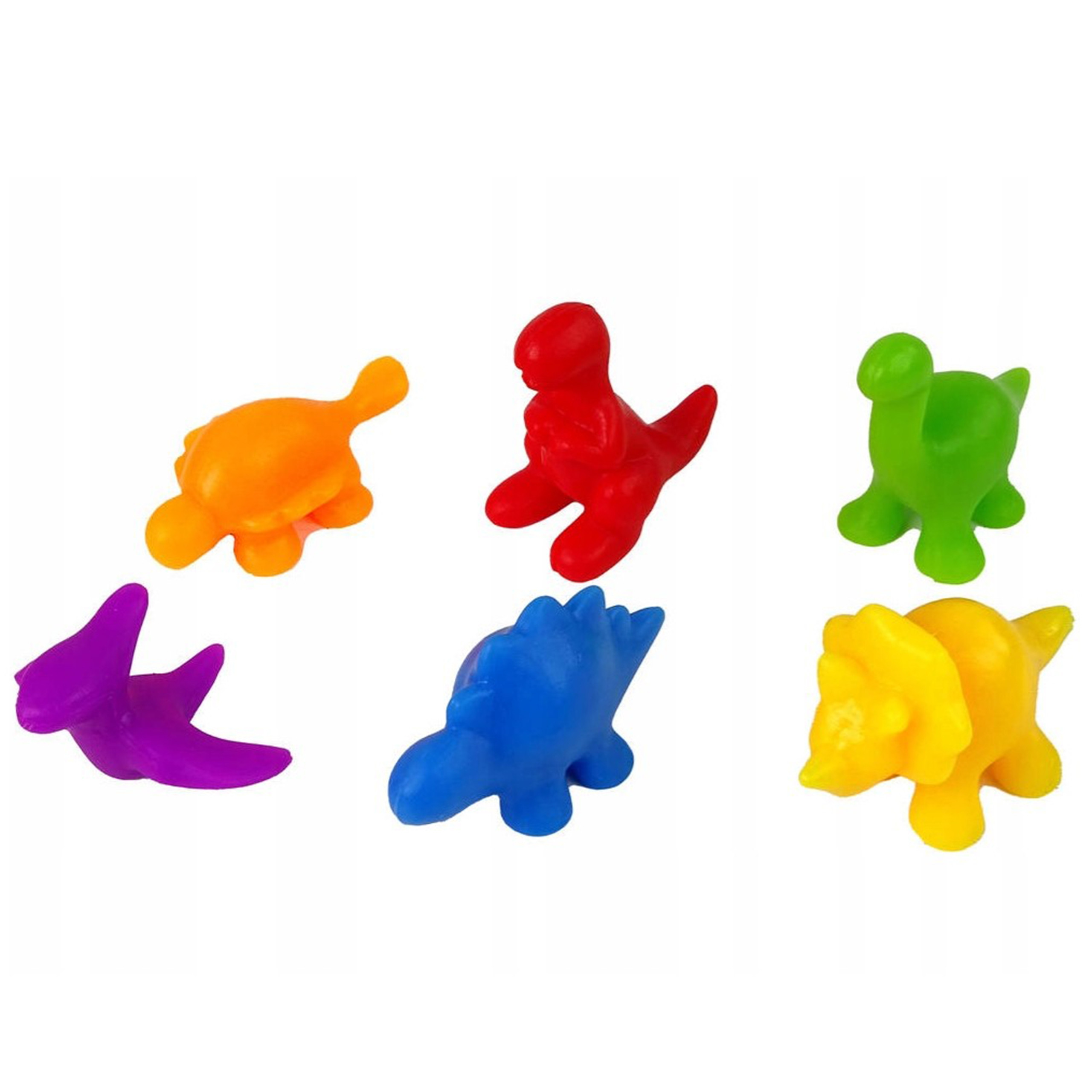 WOOPIE Montessori Educational Game Color Sorter Dinosaurs 56 pcs. - Slika 8