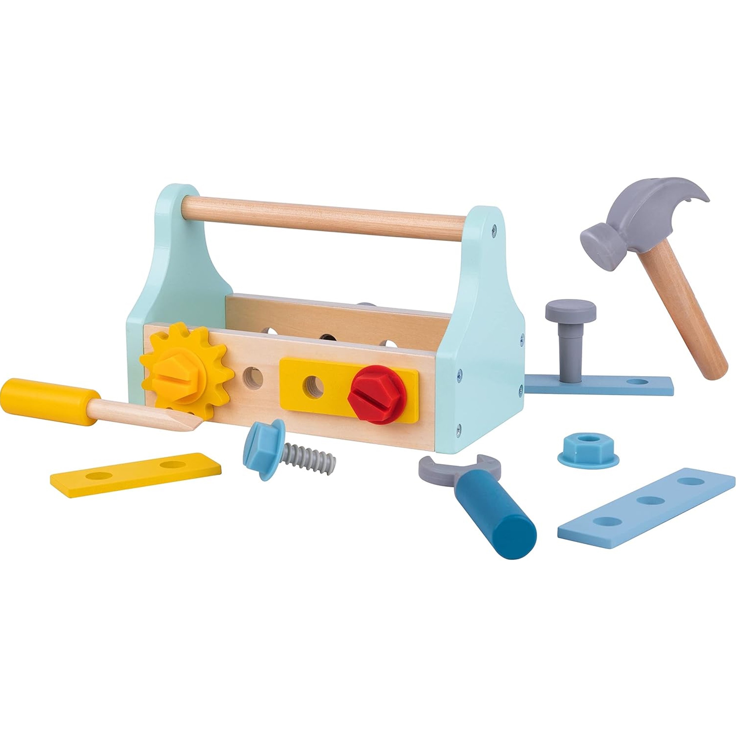 TOOKY TOY Wooden Tool Box Set 18 pcs. - Slika 7