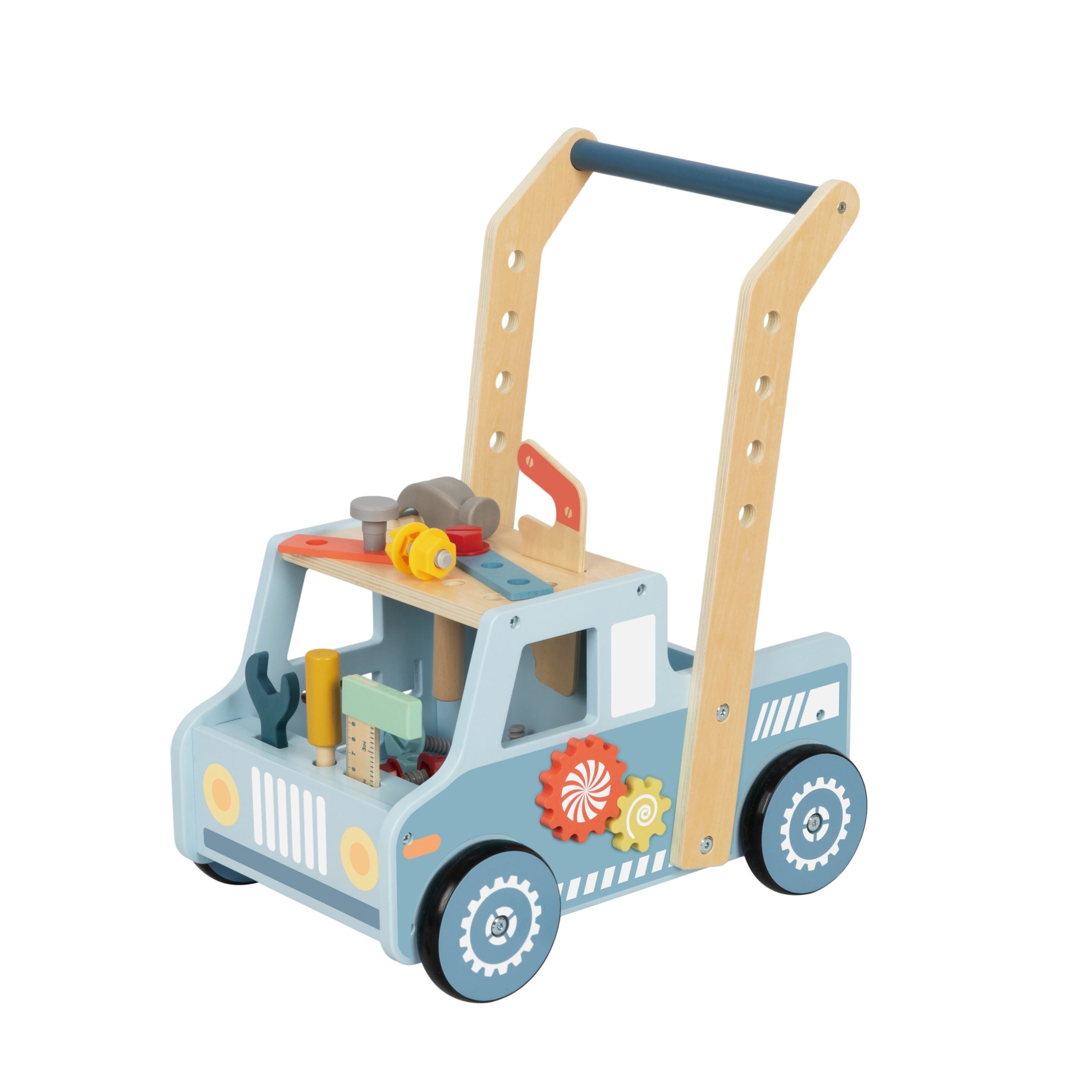 TOOKY TOY Wooden Walker Car Mini STEM Workshop - Slika 7
