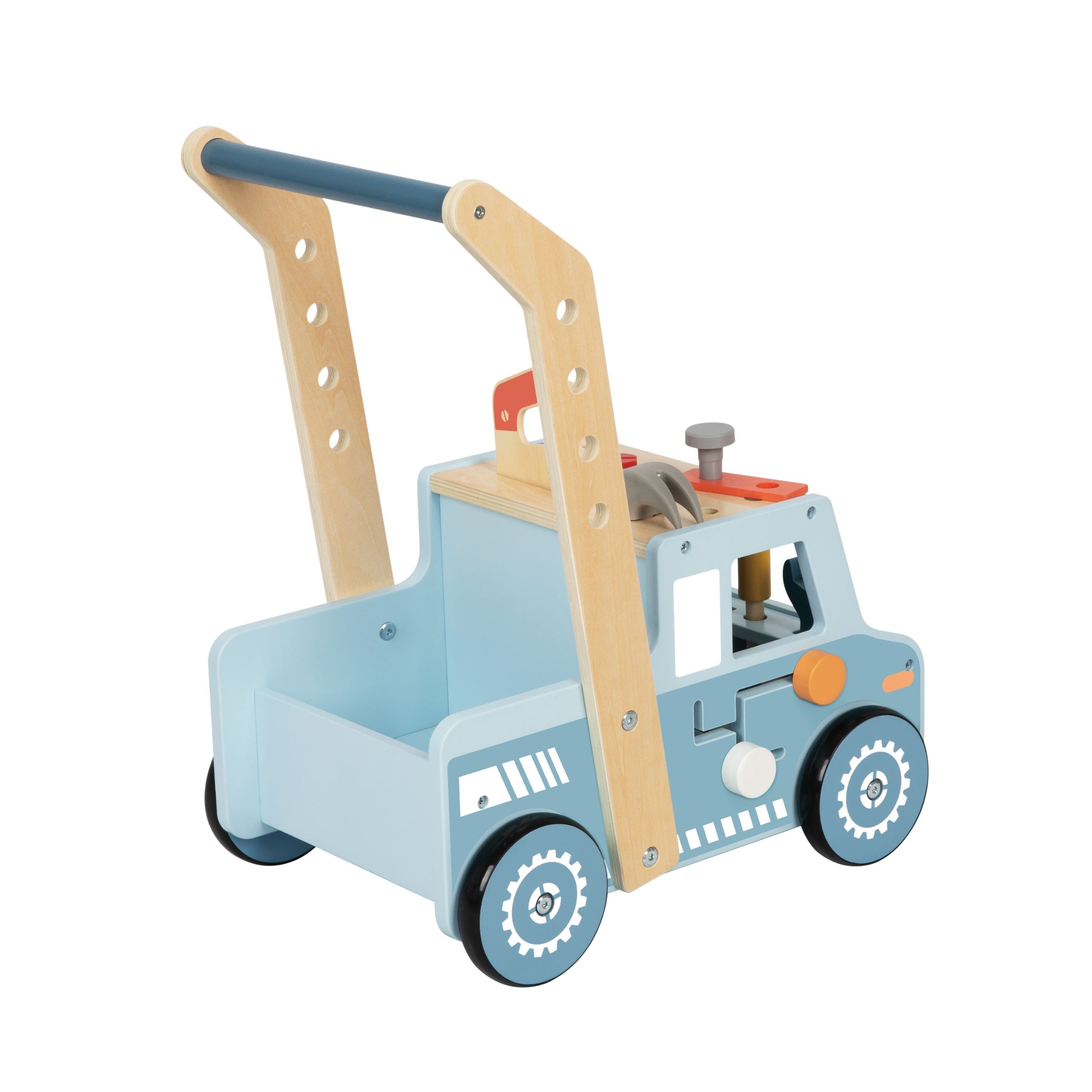 TOOKY TOY Wooden Walker Car Mini STEM Workshop - Slika 8