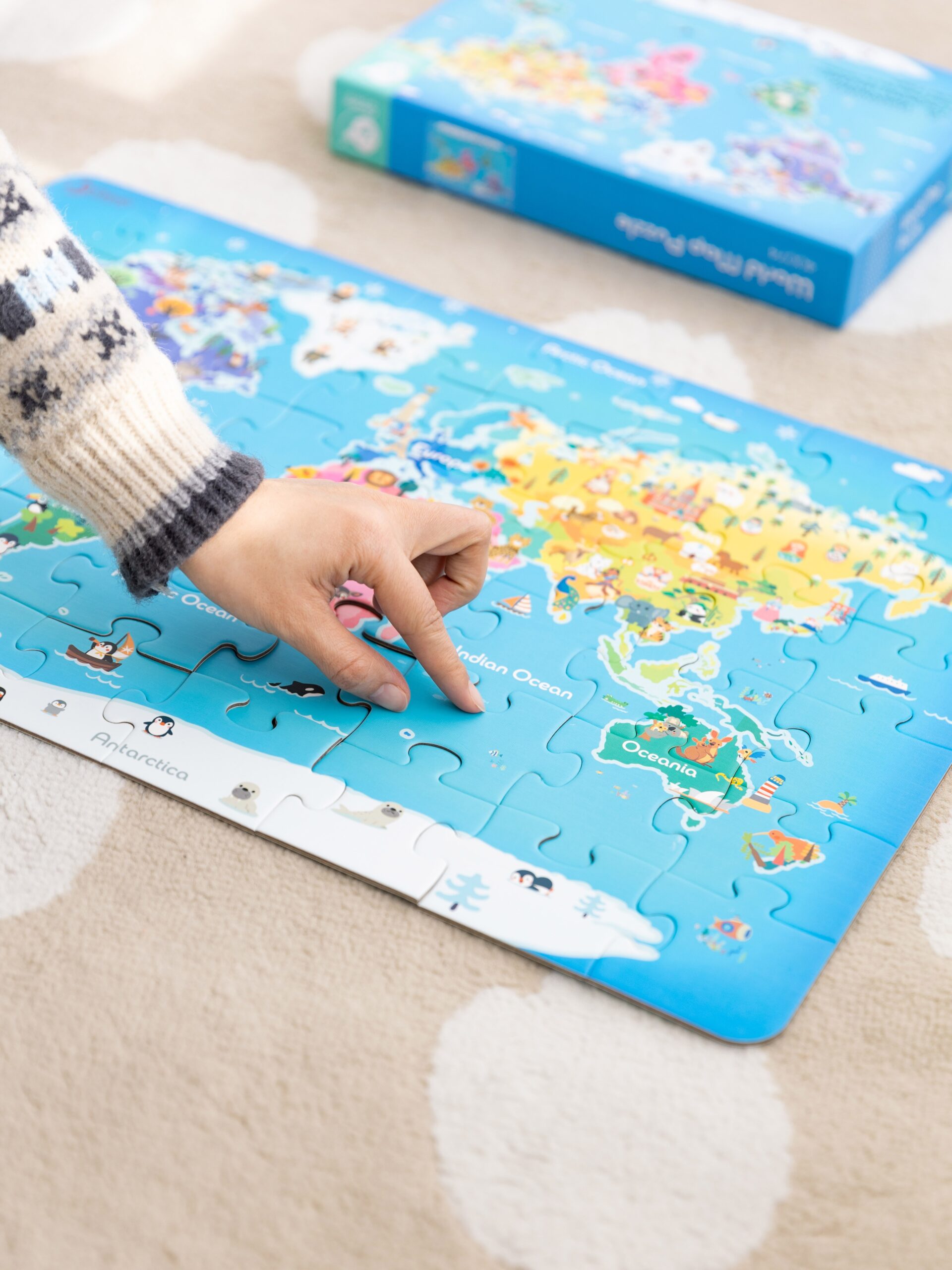 CLASSIC WORLD Puzzle World Map - Slika 3